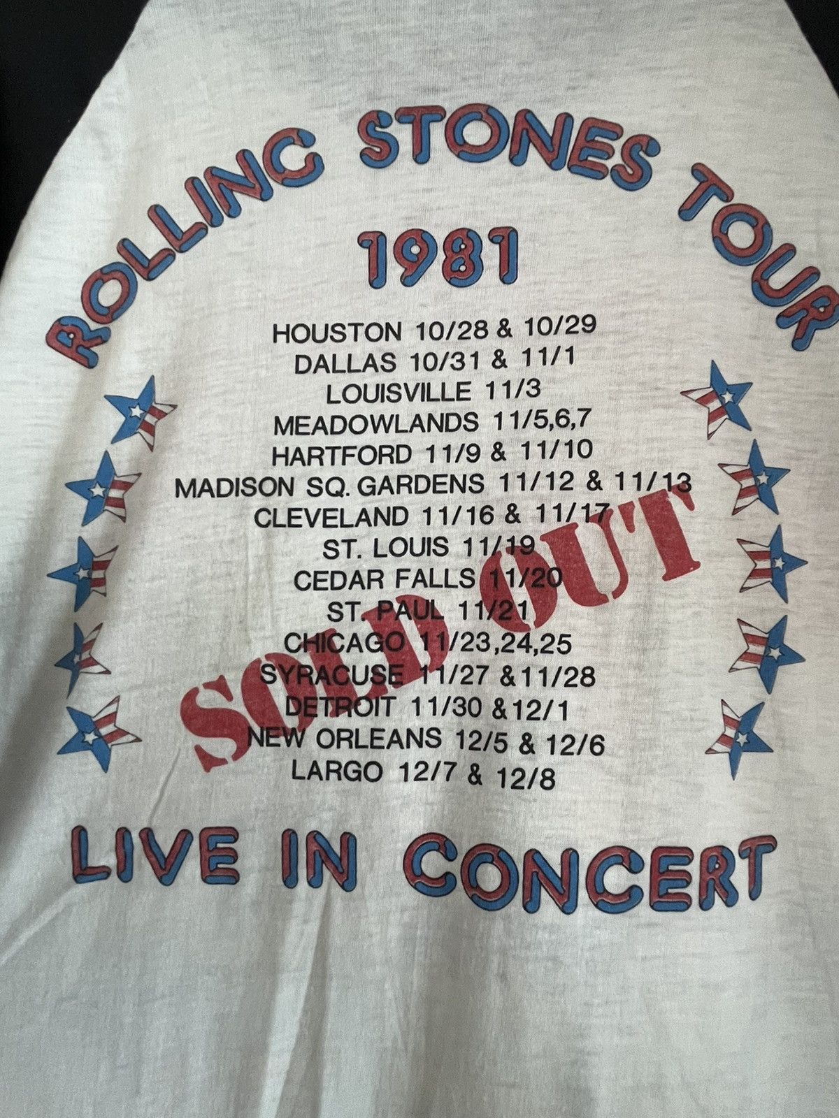 Vintage The rolling stones ft17 Size US L / EU 52-54 / 3 - 6 Thumbnail