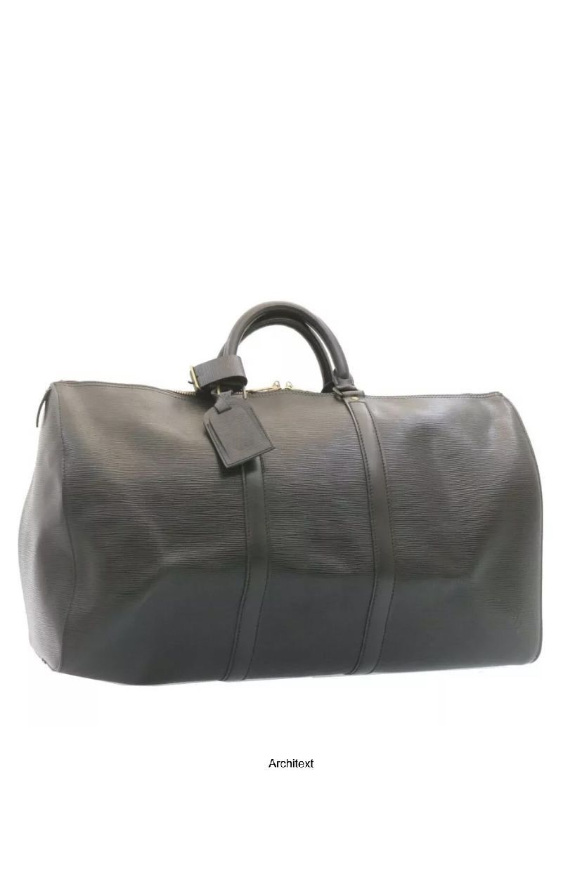 Louis Vuitton Black Epi 50 Duffle Bag Size ONE SIZE - 1 Thumbnail
