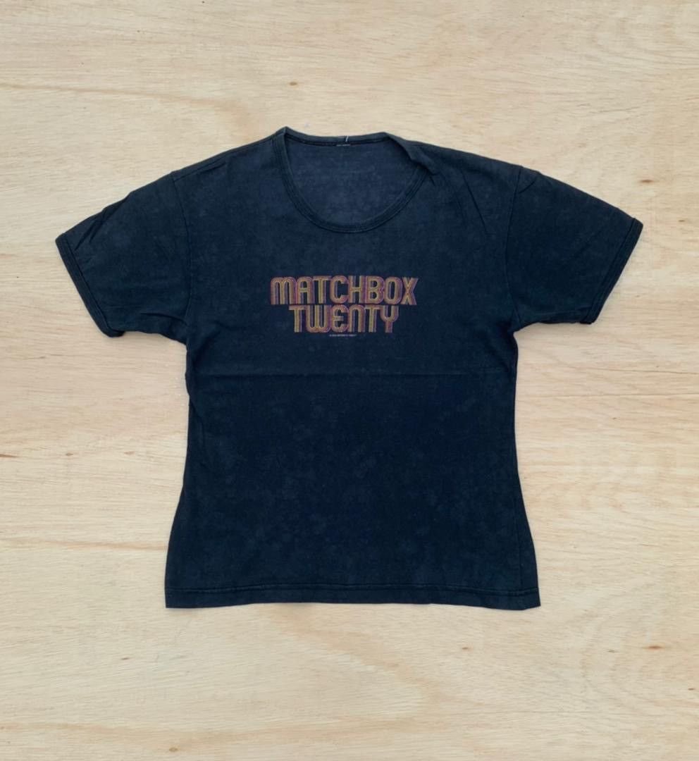 Image of Band Tees x Vintage Tee Band Matchbox Twenty B10 in Black, Men's (Size XS)