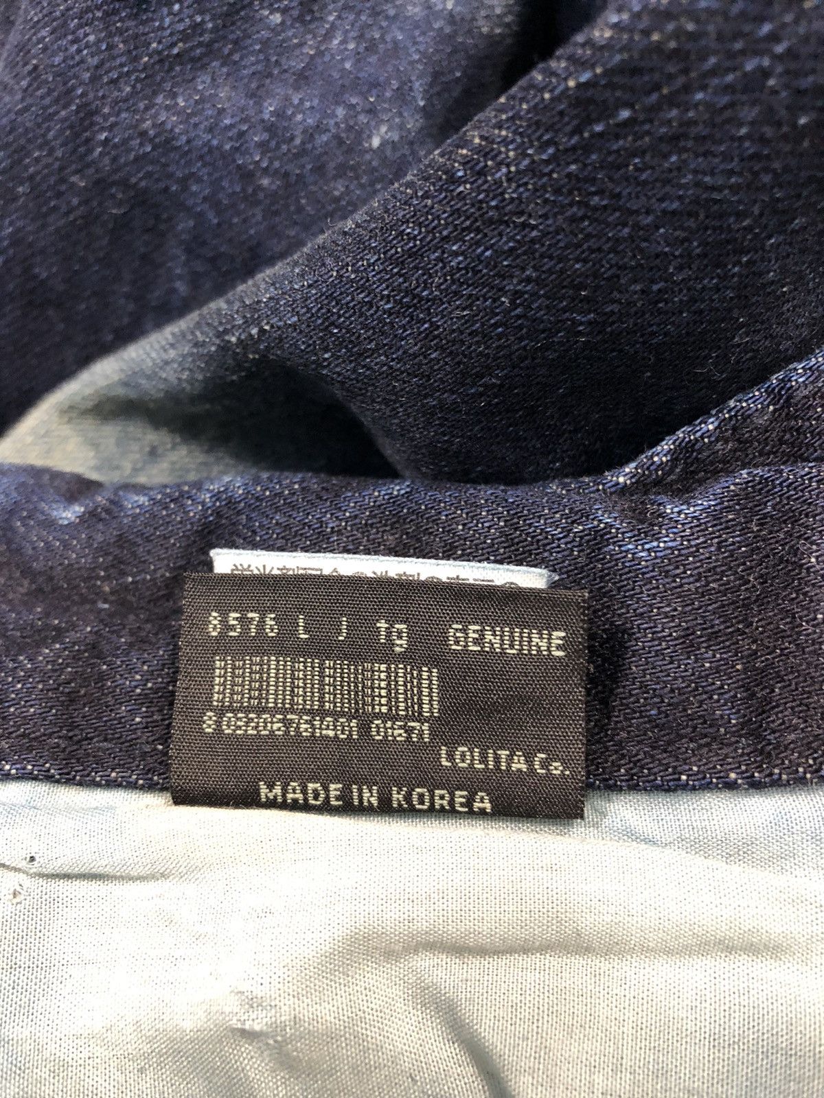 Japanese Brand × Vintage 90s Lolita Jeans By Concert Club Tapered Washed Indigo Denim Size US 32 / EU 48 - 15 Thumbnail