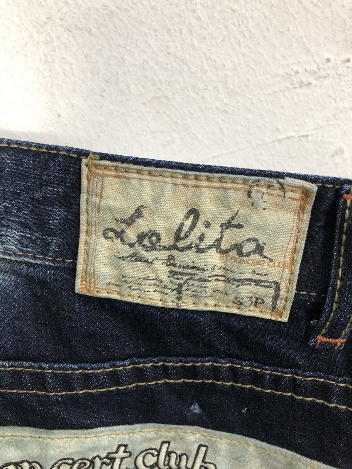 Japanese Brand × Vintage 90s Lolita Jeans By Concert Club Tapered Washed Indigo Denim Size US 32 / EU 48 - 10 Thumbnail
