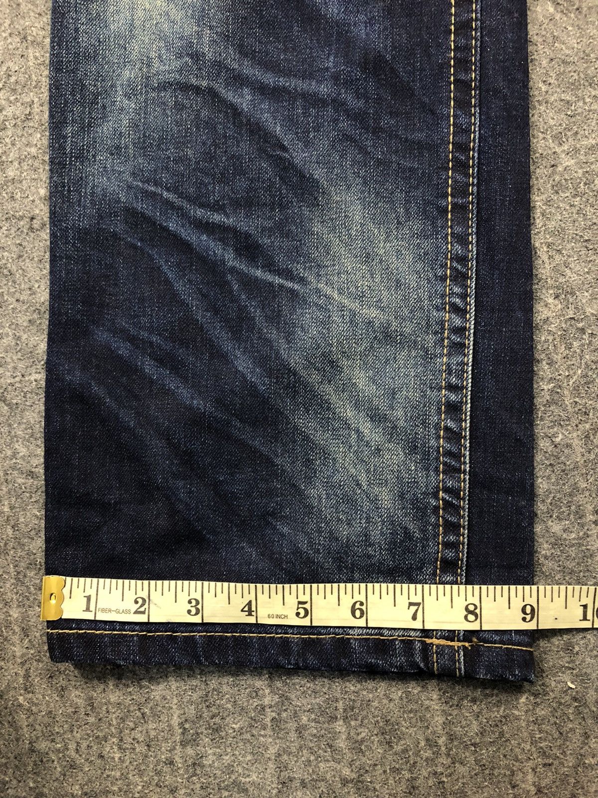 Japanese Brand × Vintage 90s Lolita Jeans By Concert Club Tapered Washed Indigo Denim Size US 32 / EU 48 - 19 Thumbnail