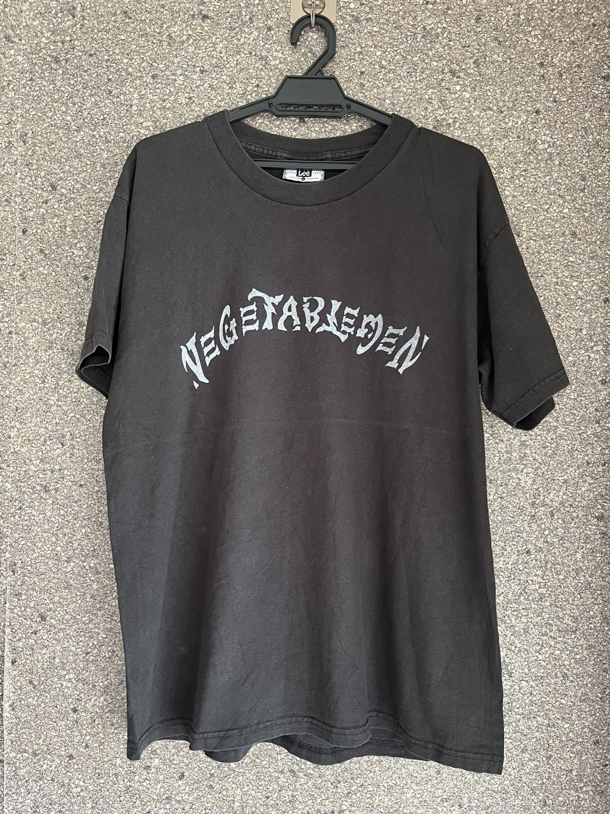 image of Band Tees x Vintage Vegetable Man Ft18 in Black, Men's (Size Large)