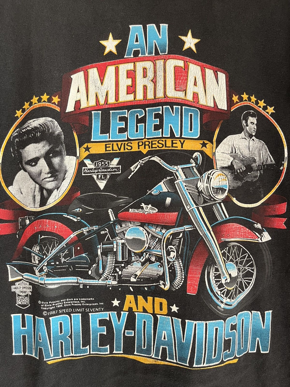 Band Tees × Vintage Harley davidson ft18 Size US M / EU 48-50 / 2 - 2 Thumbnail