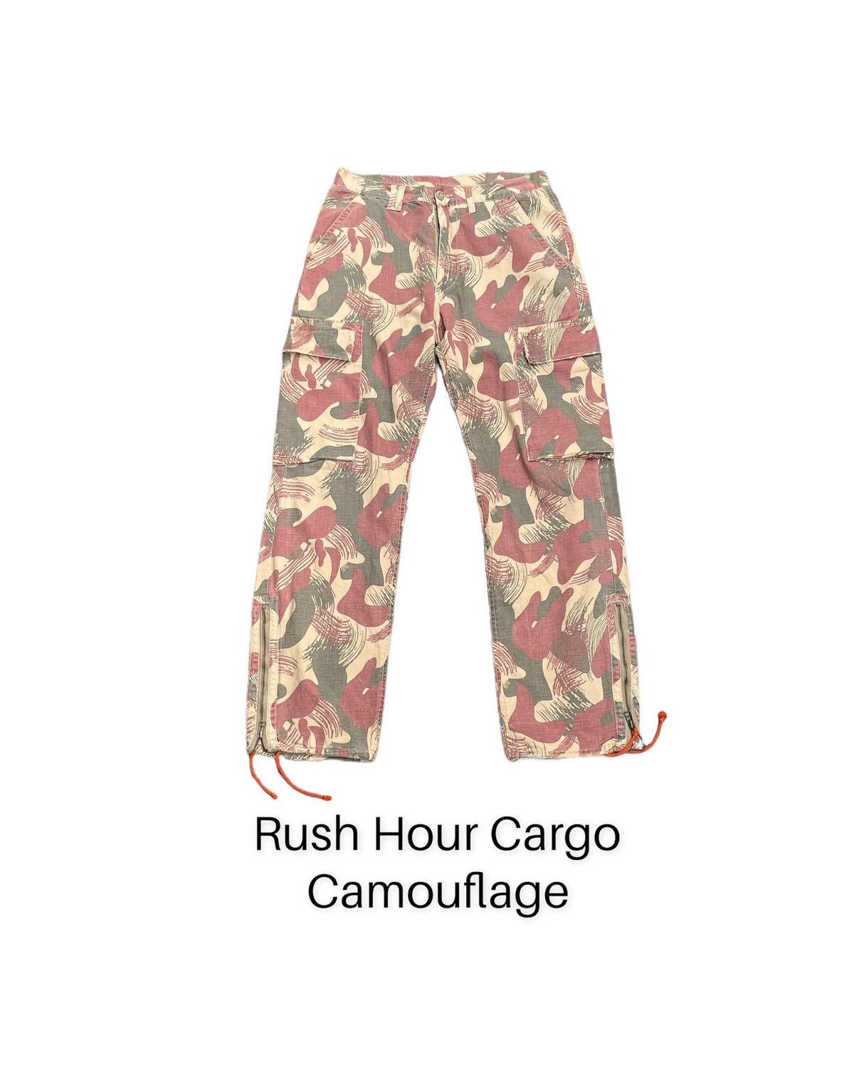 Japanese Brand Rush Hour Cargo Camouflage Size US 32 / EU 48 - 1 Thumbnail