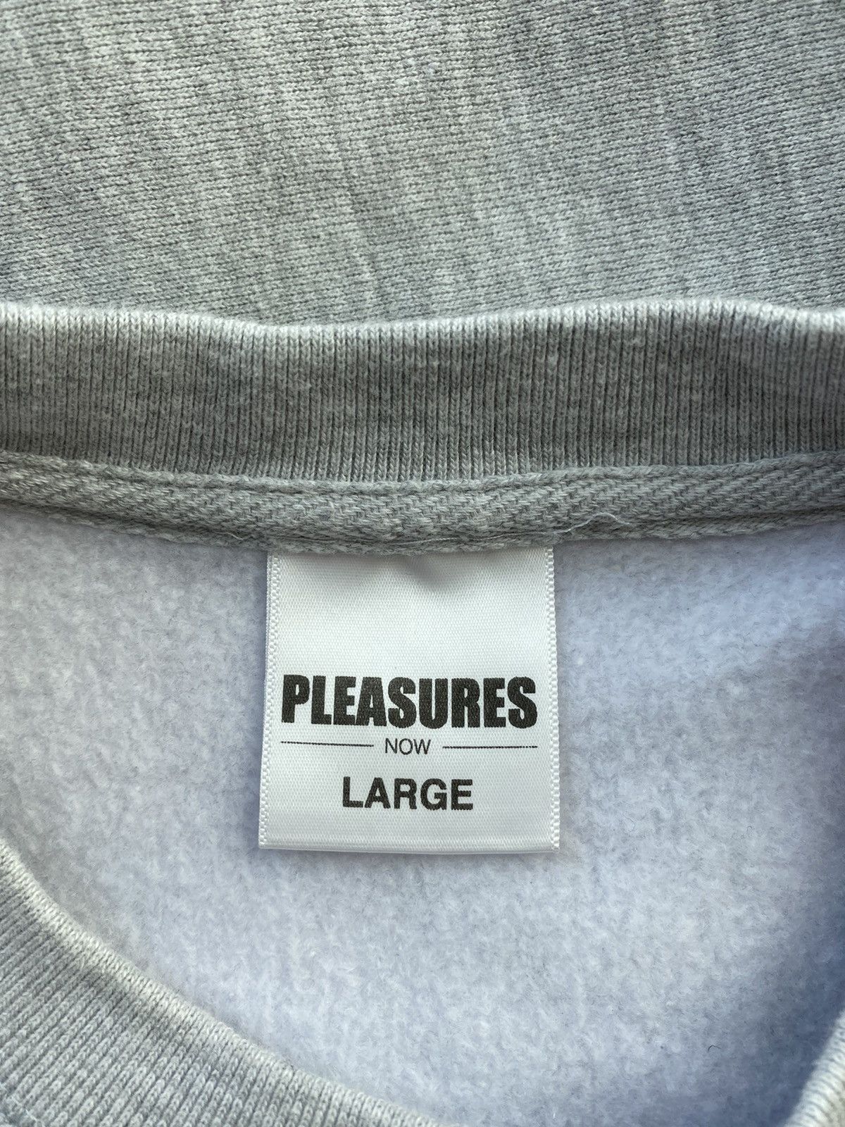 Pleasures Pleasures Is For... Grey Sweatshirt Sz. Large L ❄️🥣🧊 Size US L / EU 52-54 / 3 - 3 Thumbnail