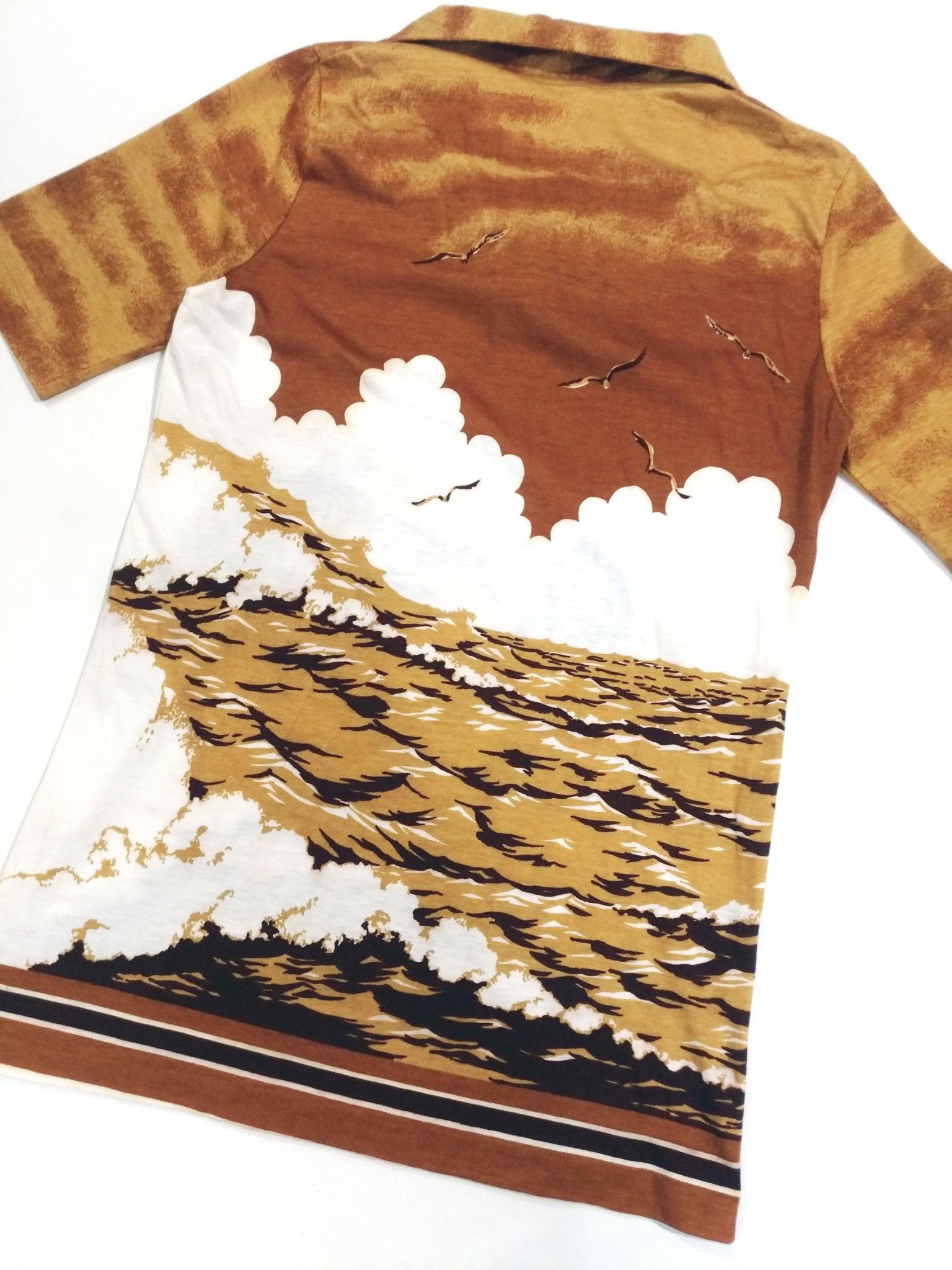 Japanese Brand × Vintage RARE! VTG KAMEOKA KK JAPANESE BRAND FULL PRINT BIKINI SURF Size S / US 4 / IT 40 - 7 Thumbnail