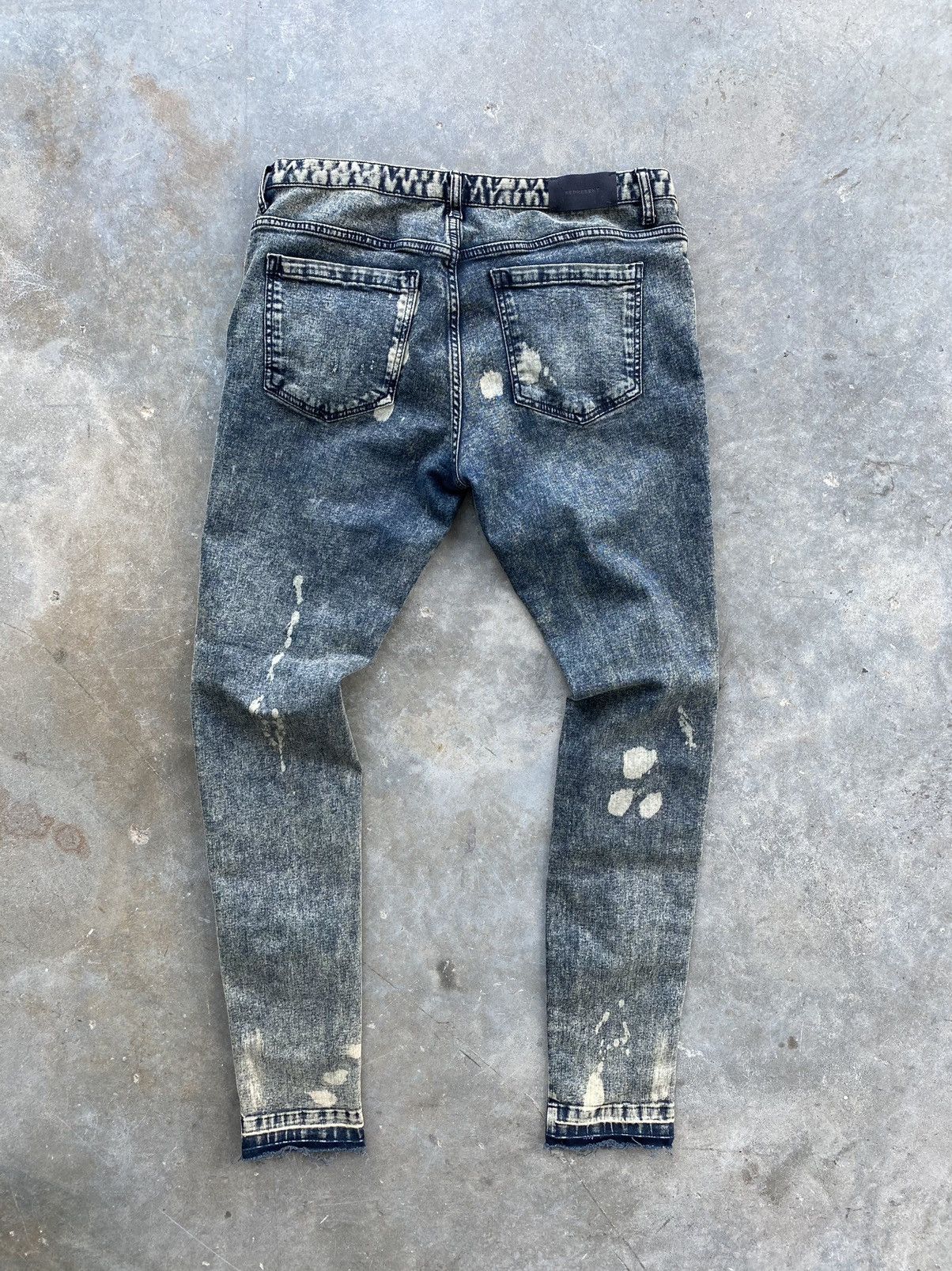 Represent Clo. Represent Clothing Thrashed Mud Denim Jeans Sz. 34 Clo UK Size US 34 / EU 50 - 5 Thumbnail