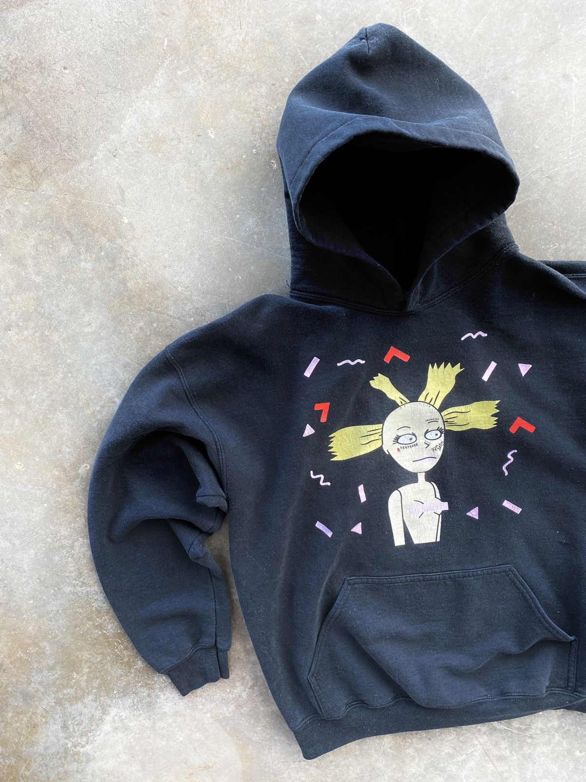 Other Very Rare Cynthia Doll Rug Rats Black Logo Hoodie Large ❄️ Size US L / EU 52-54 / 3 - 2 Thumbnail