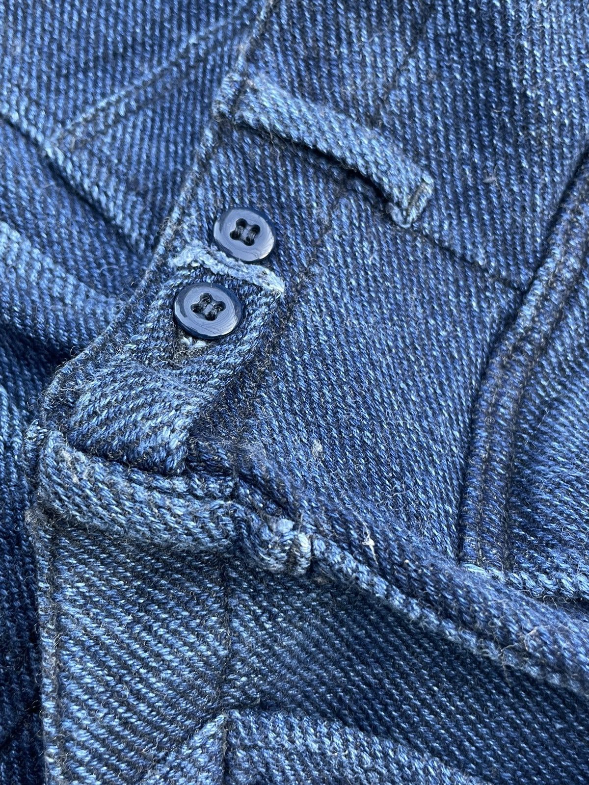FOB Factory × Japanese Brand FOB Factory Baker Denim Trousser Size US 33 - 12 Thumbnail