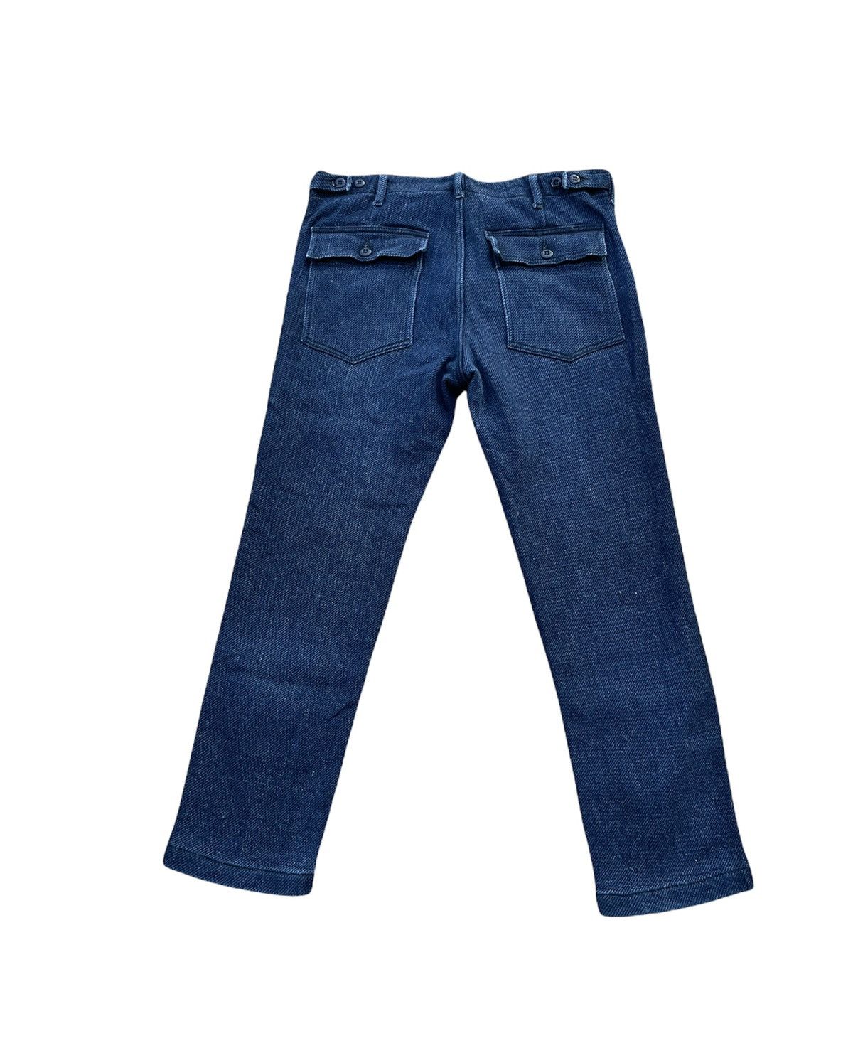 FOB Factory × Japanese Brand FOB Factory Baker Denim Trousser Size US 33 - 8 Thumbnail