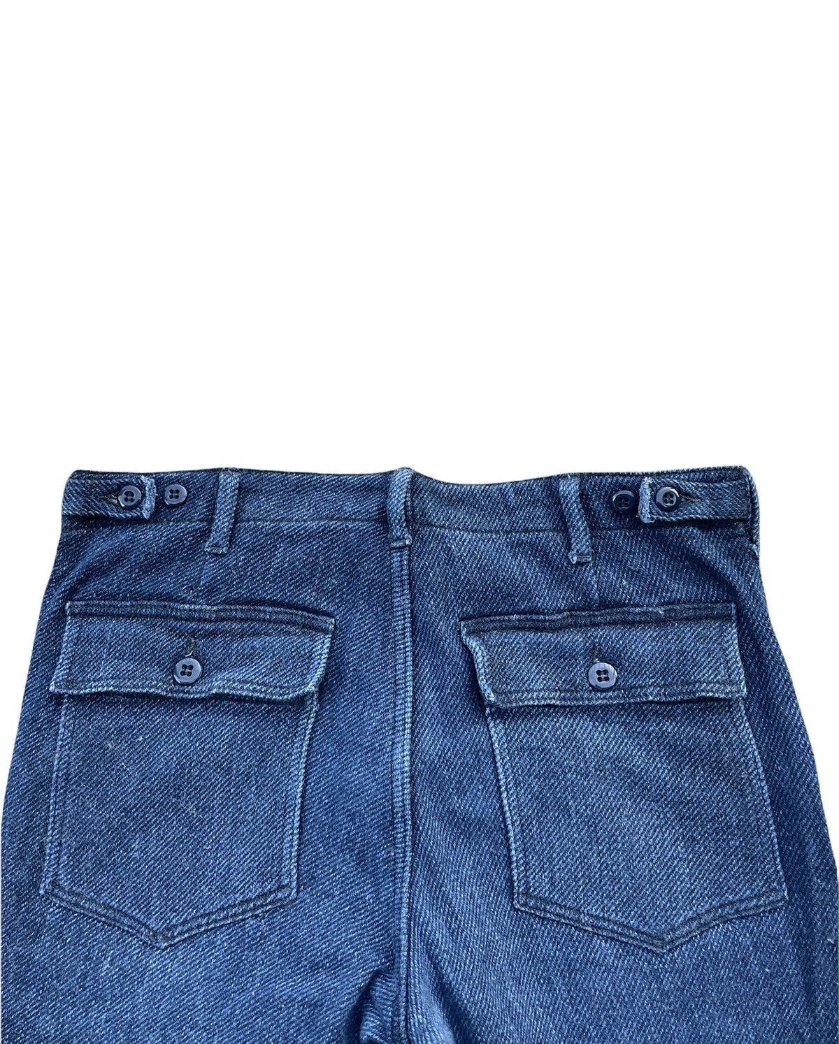 FOB Factory × Japanese Brand FOB Factory Baker Denim Trousser Size US 33 - 10 Thumbnail