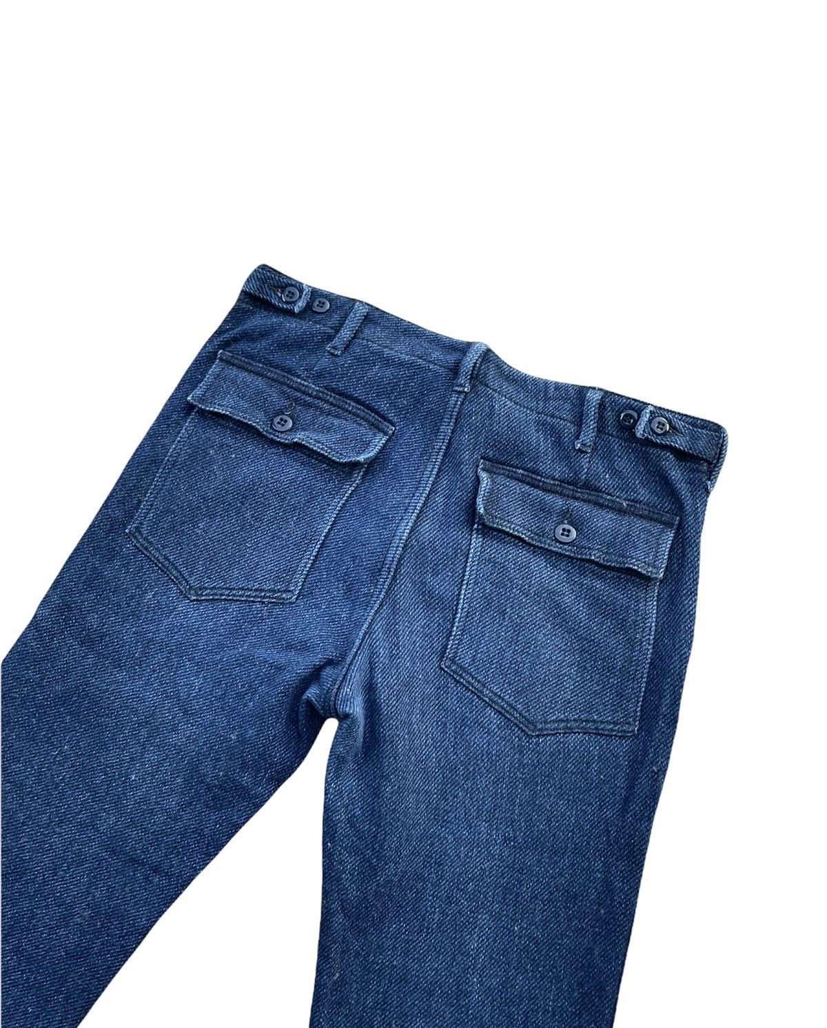 FOB Factory × Japanese Brand FOB Factory Baker Denim Trousser Size US 33 - 9 Thumbnail