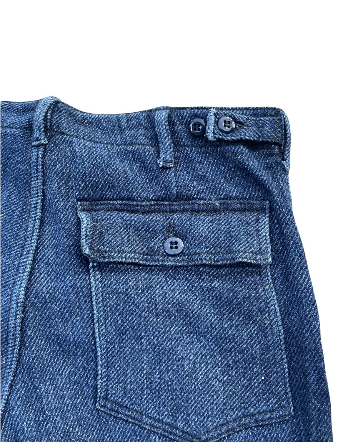 FOB Factory × Japanese Brand FOB Factory Baker Denim Trousser Size US 33 - 11 Thumbnail