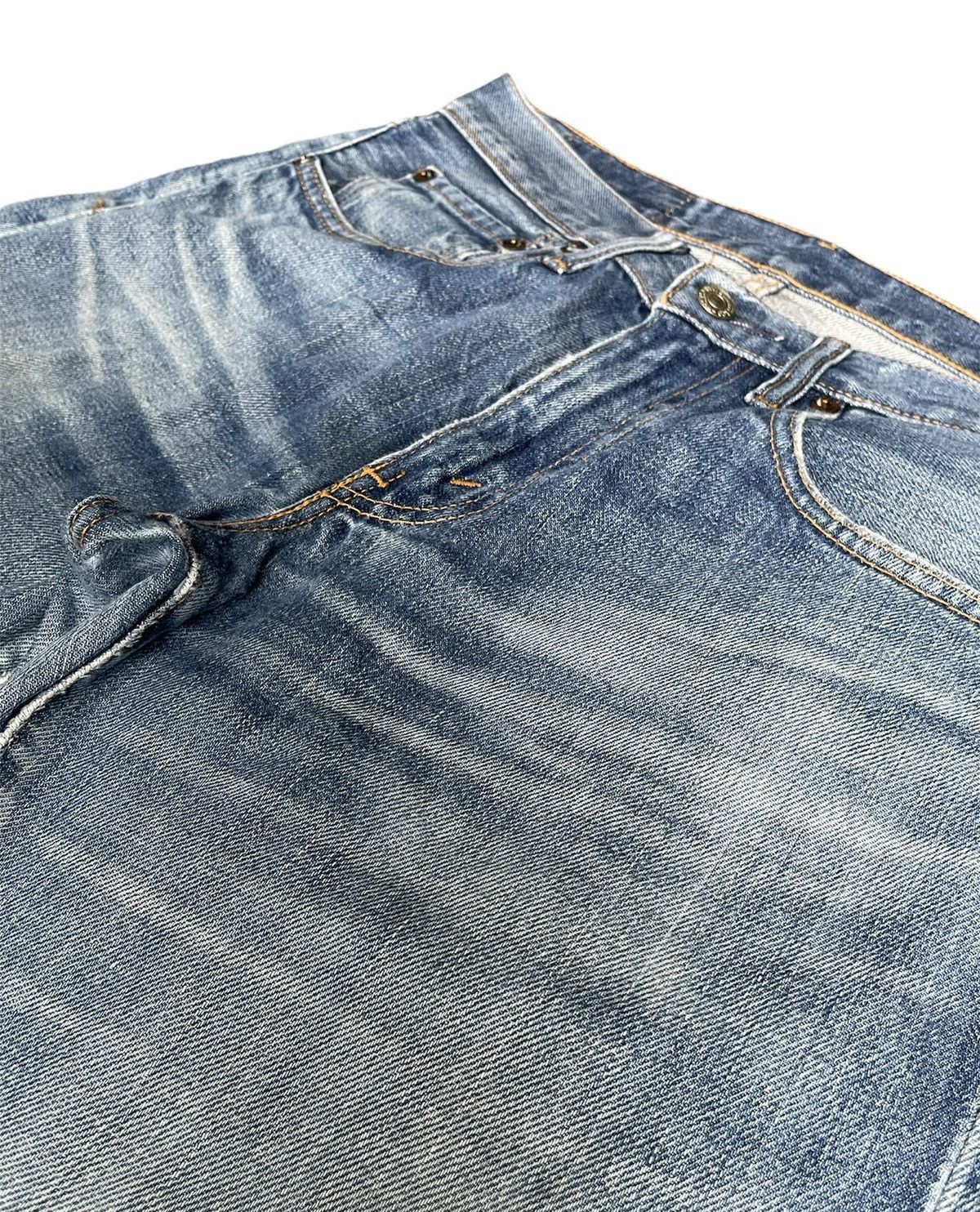 Levi's Levis 505 e 2007 Aging Faded Wash Size US 31 - 6 Thumbnail