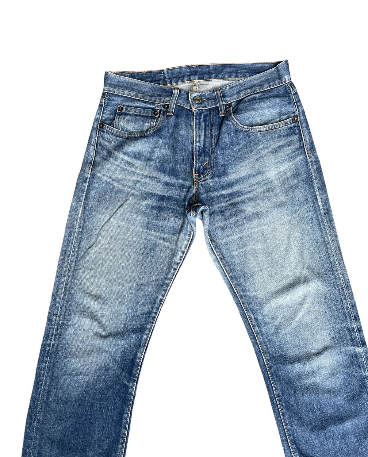 Levi's Levis 505 e 2007 Aging Faded Wash Size US 31 - 4 Thumbnail