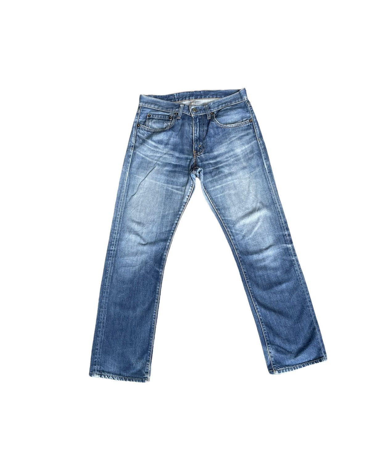 image of Levis 505 E 2007 Aging Faded Wash in Blue, Men's (Size 31)
