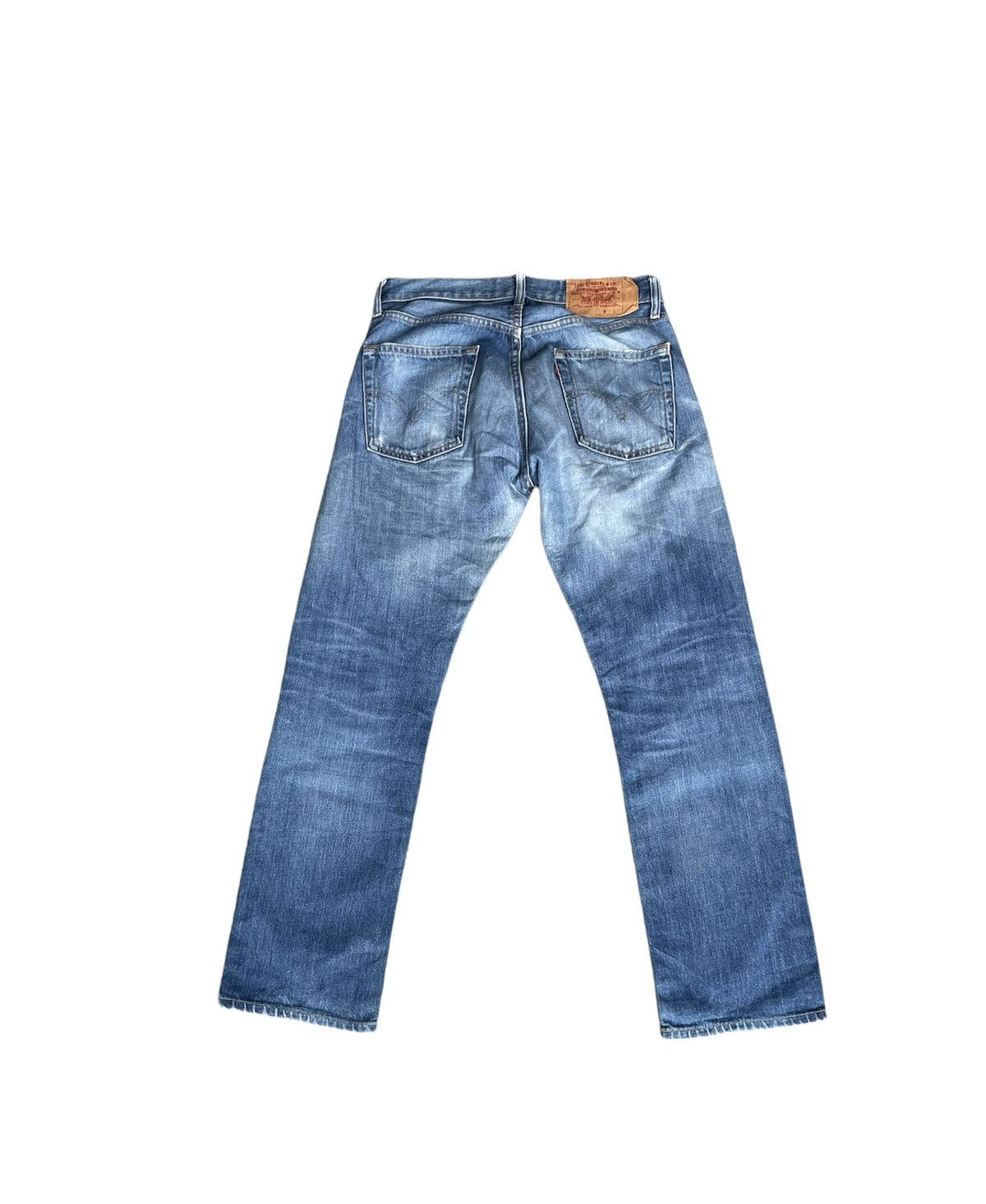 Levi's Levis 505 e 2007 Aging Faded Wash Size US 31 - 7 Thumbnail