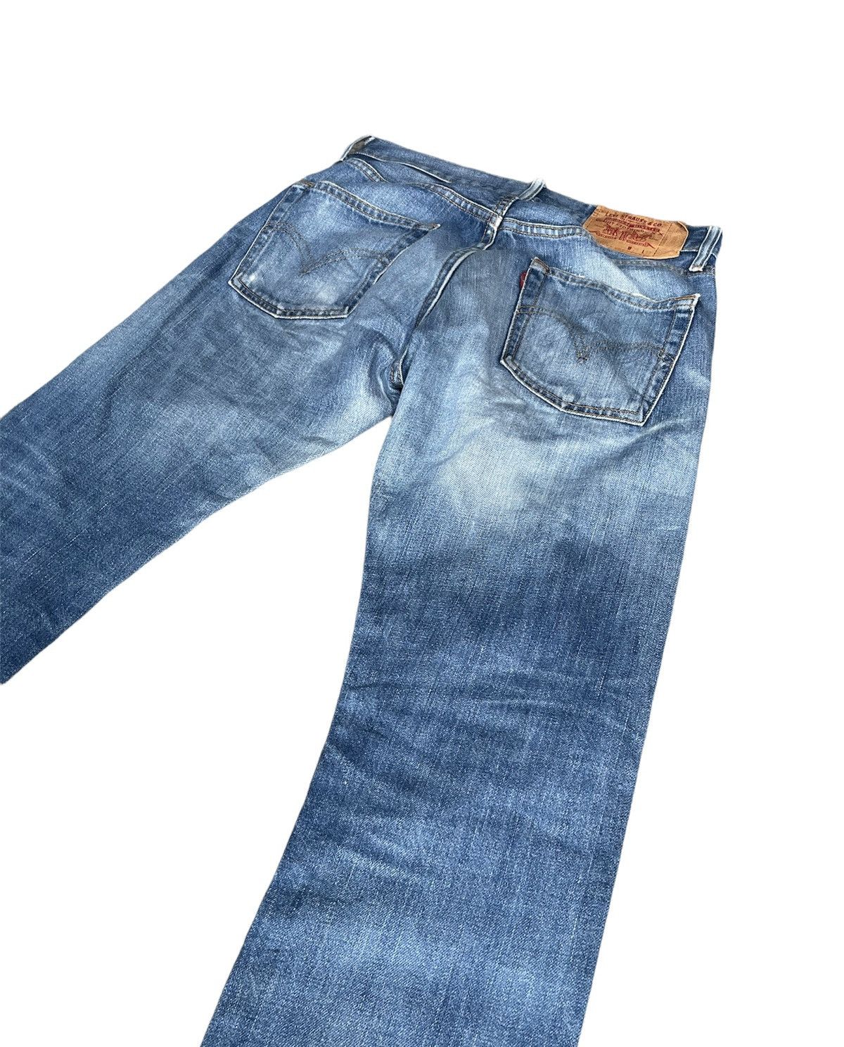 Levi's Levis 505 e 2007 Aging Faded Wash Size US 31 - 8 Thumbnail