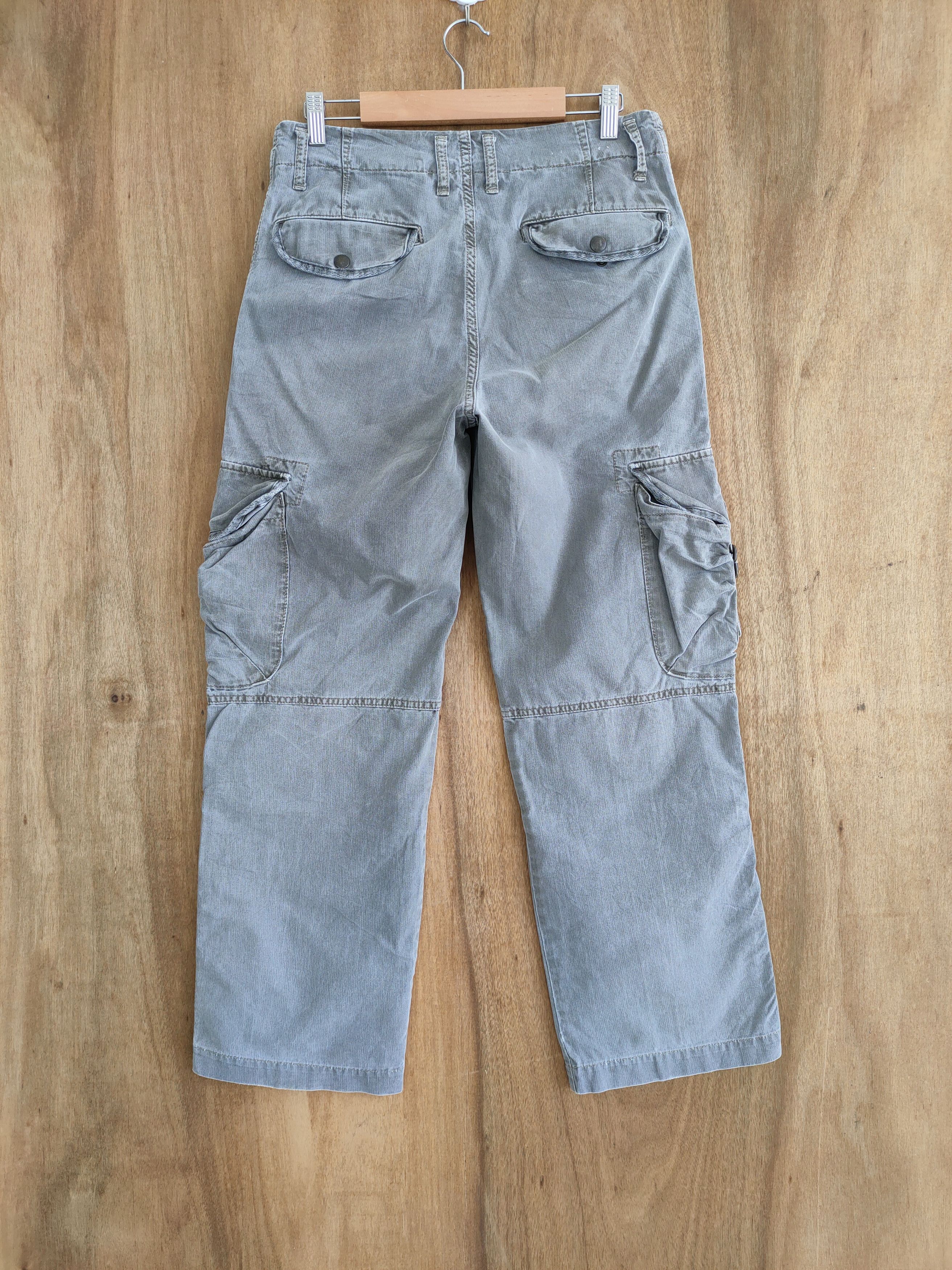 Japanese Brand VINTAGE JAPANESE DOUBLE KNEE CARGO PANTS Size US 30 / EU 46 - 7 Thumbnail