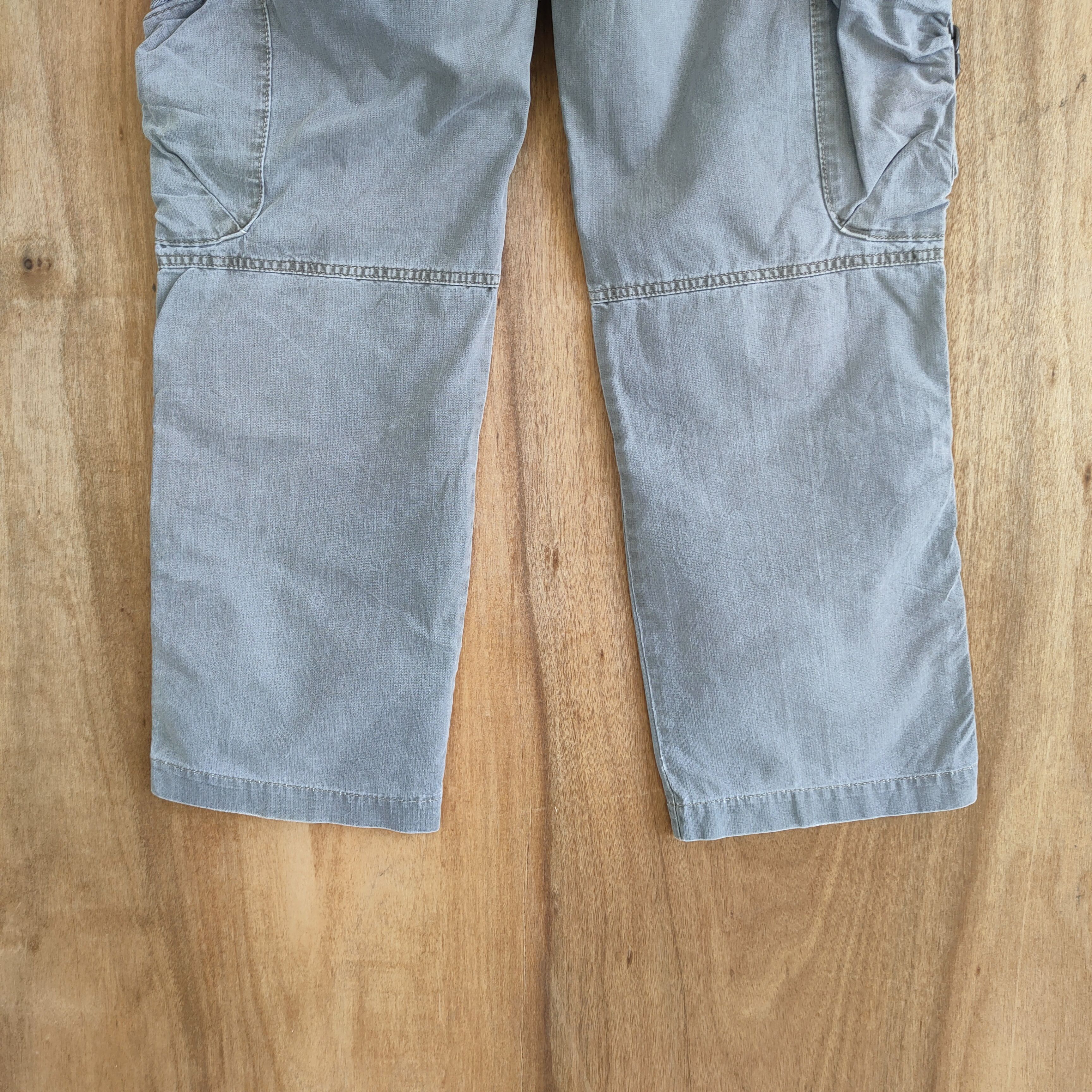 Japanese Brand VINTAGE JAPANESE DOUBLE KNEE CARGO PANTS Size US 30 / EU 46 - 9 Thumbnail