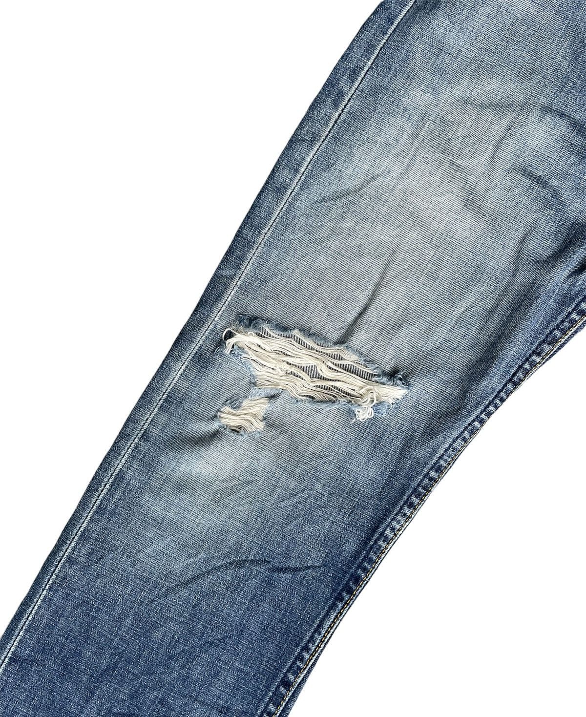 Levi's Levis 505 e 1999 Aging Distressed Denim Size US 31 - 5 Thumbnail