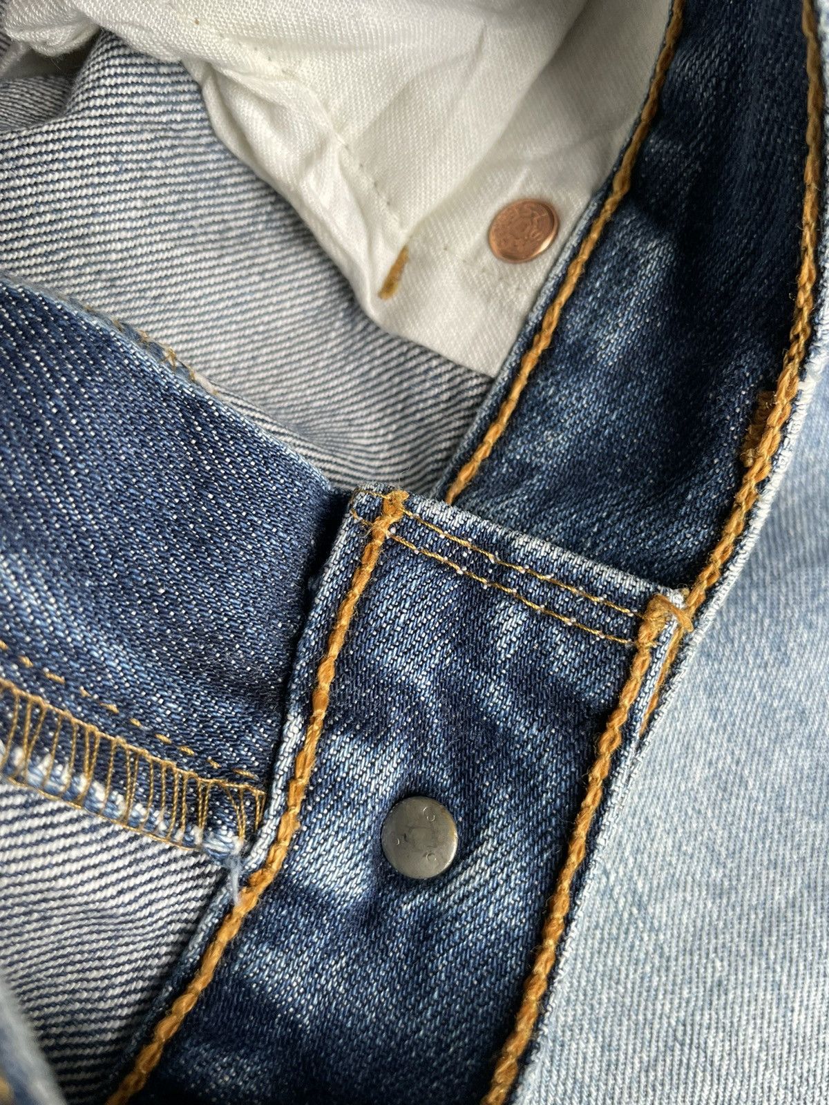 Levi's Levis 505 e 1999 Aging Distressed Denim Size US 31 - 15 Thumbnail