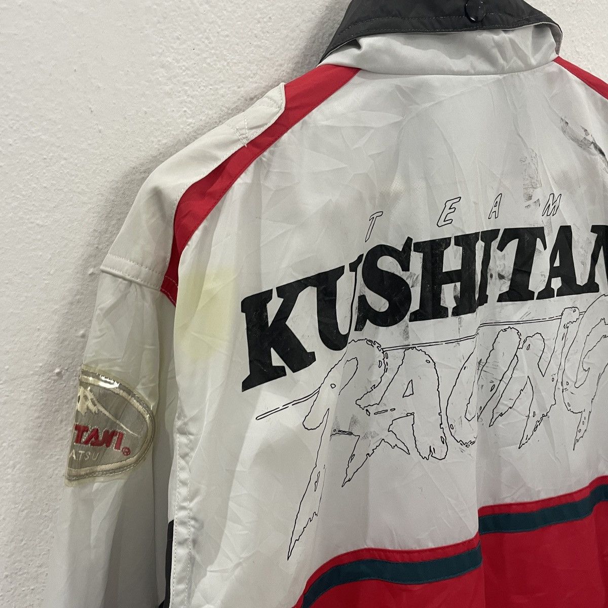 Japanese Brand Vintage Team Kushitani Racing Big Logo Jacket Size US L / EU 52-54 / 3 - 5 Thumbnail