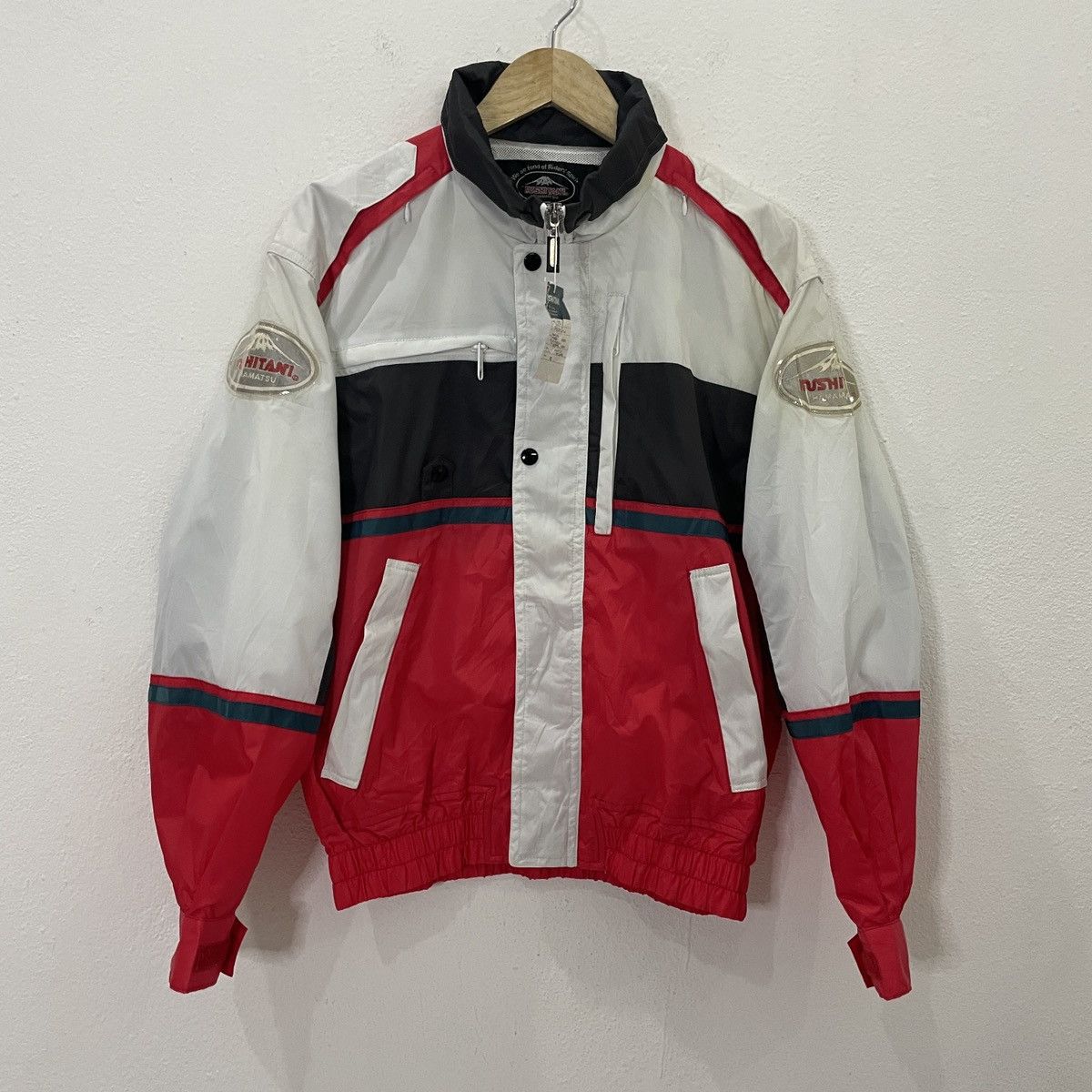 Japanese Brand Vintage Team Kushitani Racing Big Logo Jacket Size US L / EU 52-54 / 3 - 9 Thumbnail