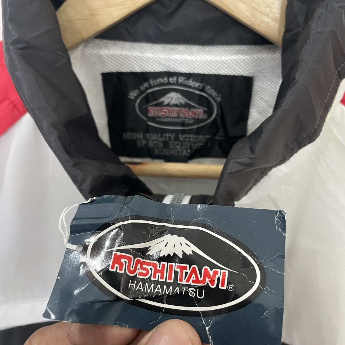 Japanese Brand Vintage Team Kushitani Racing Big Logo Jacket Size US L / EU 52-54 / 3 - 6 Thumbnail