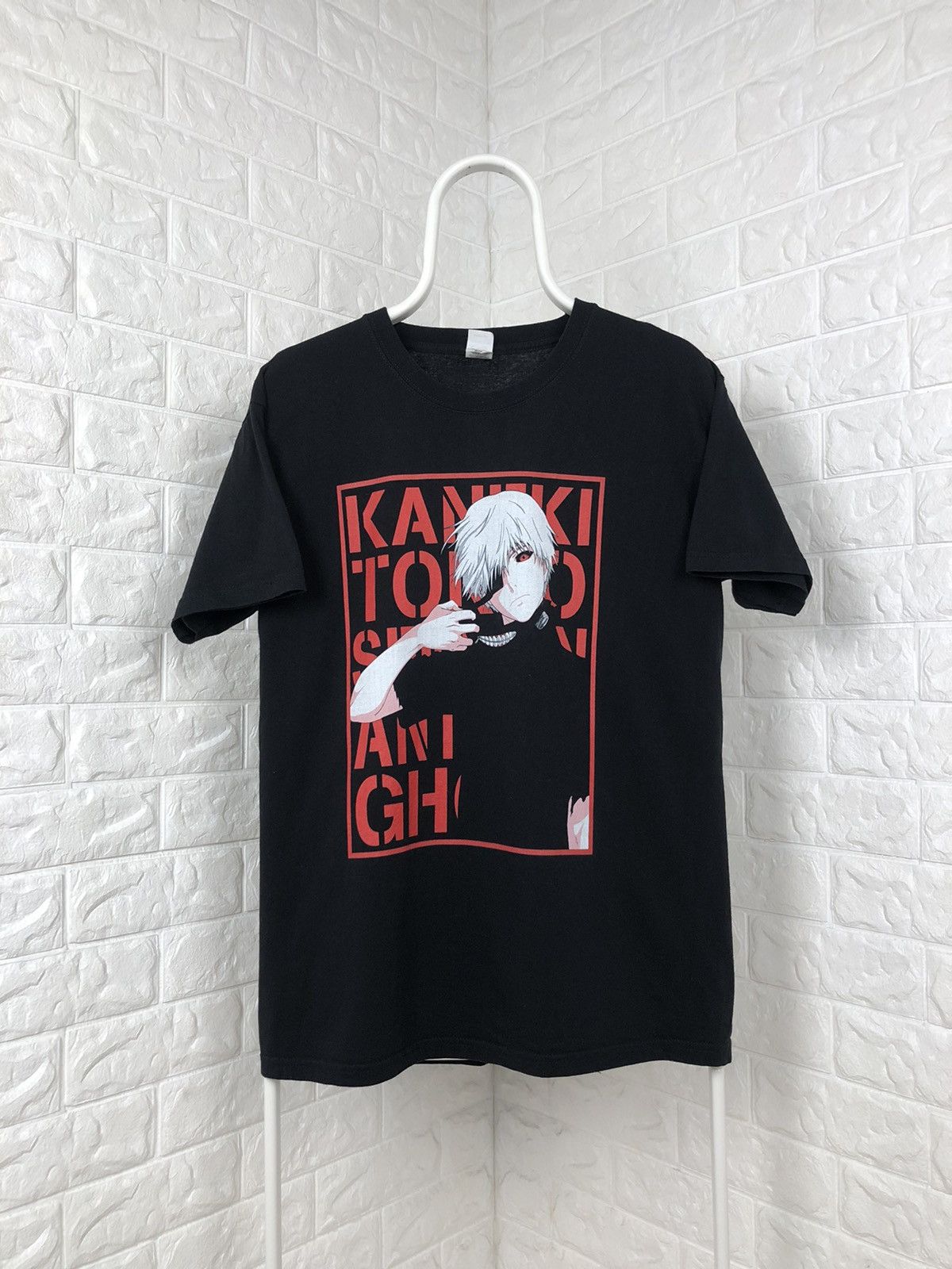 Anime × Cartoon Network × Vintage Tokyo Ghoul Kaneki Anima Japanese Rare T shirt Black Size US M / EU 48-50 / 2 - 1 Thumbnail