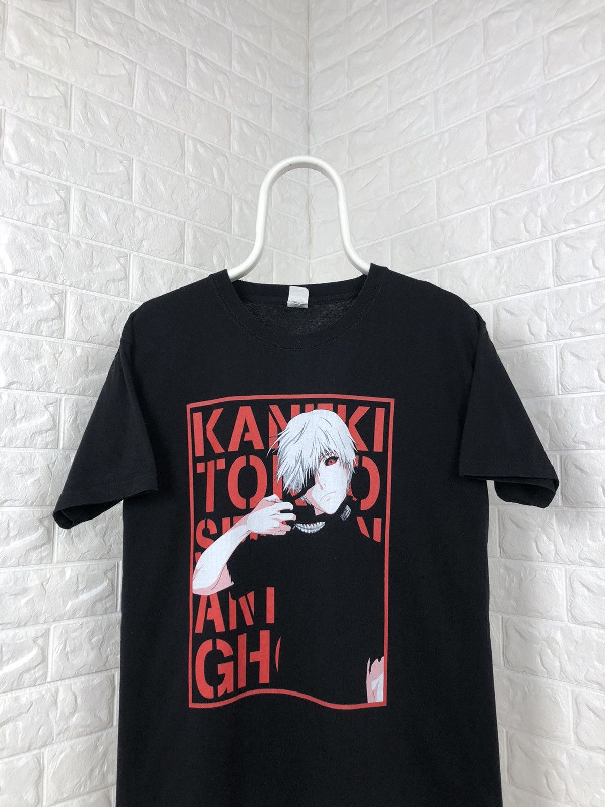 Anime × Cartoon Network × Vintage Tokyo Ghoul Kaneki Anima Japanese Rare T shirt Black Size US M / EU 48-50 / 2 - 2 Thumbnail