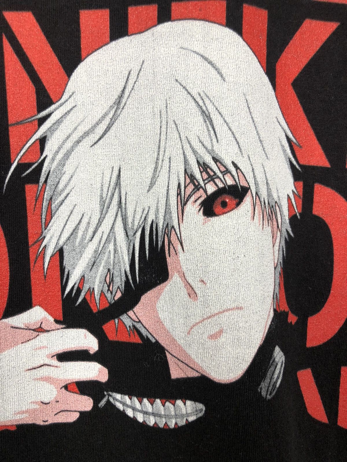 Anime × Cartoon Network × Vintage Tokyo Ghoul Kaneki Anima Japanese Rare T shirt Black Size US M / EU 48-50 / 2 - 4 Thumbnail