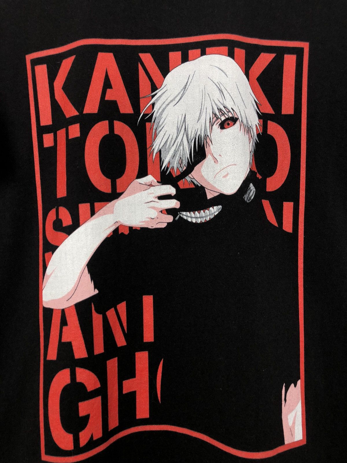Anime × Cartoon Network × Vintage Tokyo Ghoul Kaneki Anima Japanese Rare T shirt Black Size US M / EU 48-50 / 2 - 3 Thumbnail