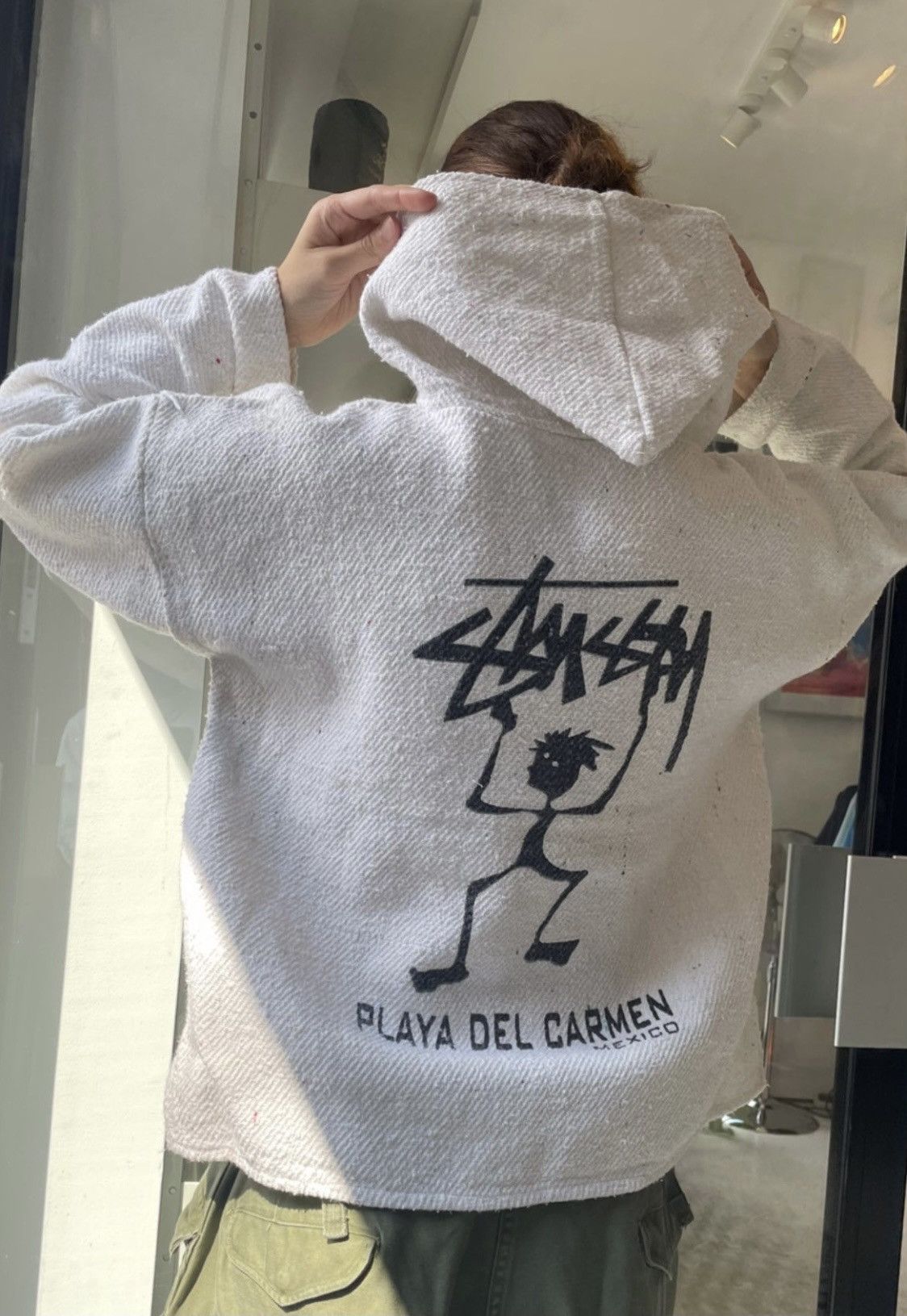 Stussy Rare Stussy 'Playa del Carmen/Mexico' Baja Hoodie
