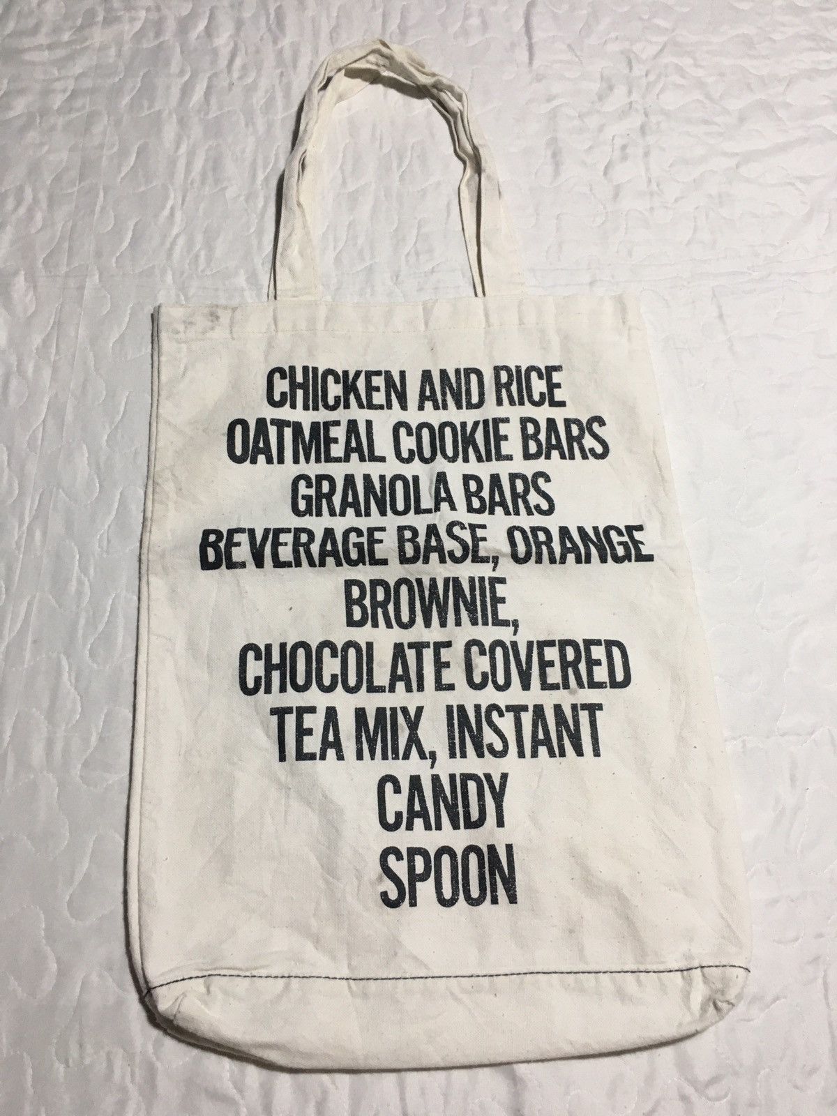 N Hoolywood Tote Bag in White, Men's