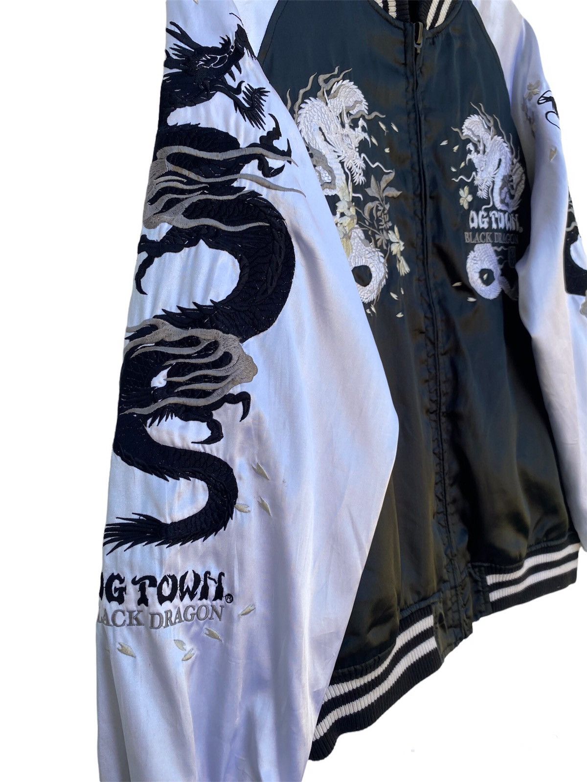 Dogtown JAPAN SOUVENIR SUKAJAN JACKET DOG TOWN BLACK DRAGON Size US M / EU 48-50 / 2 - 3 Thumbnail