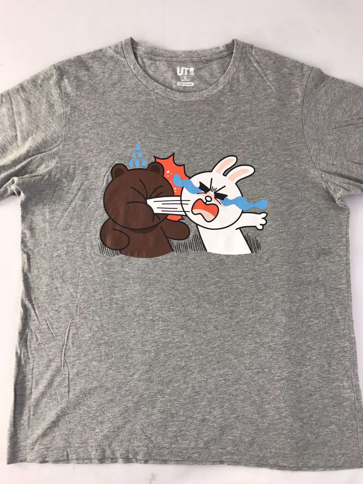 Japanese Brand Lines Friend TV Tokyo Japanese Animated Punch Promo Tee Size US XL / EU 56 / 4 - 3 Thumbnail