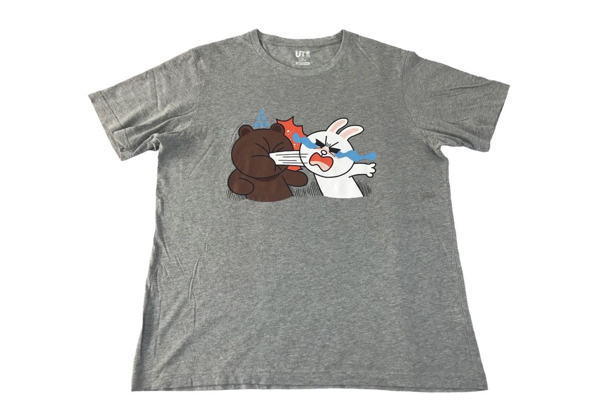 Japanese Brand Lines Friend TV Tokyo Japanese Animated Punch Promo Tee Size US XL / EU 56 / 4 - 1 Thumbnail