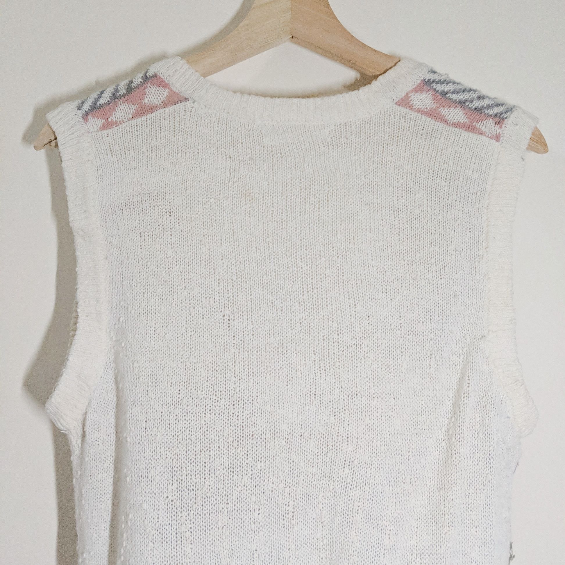 Japanese Brand × Vintage Vintage Vintine Korea Sleeveless Knitwear Jumper Size US S / EU 44-46 / 1 - 4 Thumbnail