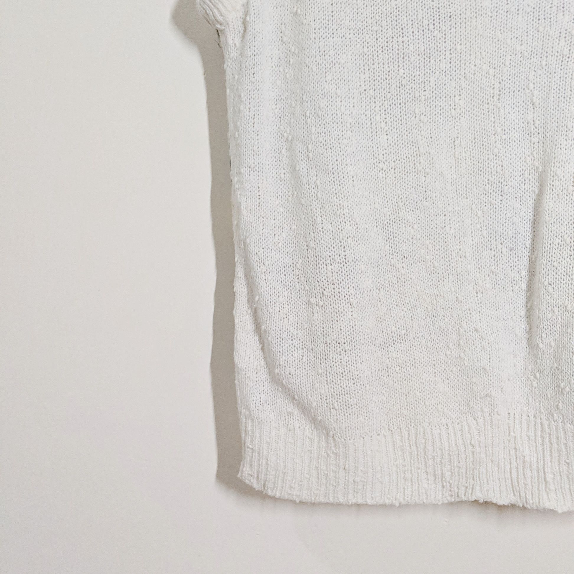 Japanese Brand × Vintage Vintage Vintine Korea Sleeveless Knitwear Jumper Size US S / EU 44-46 / 1 - 2 Thumbnail