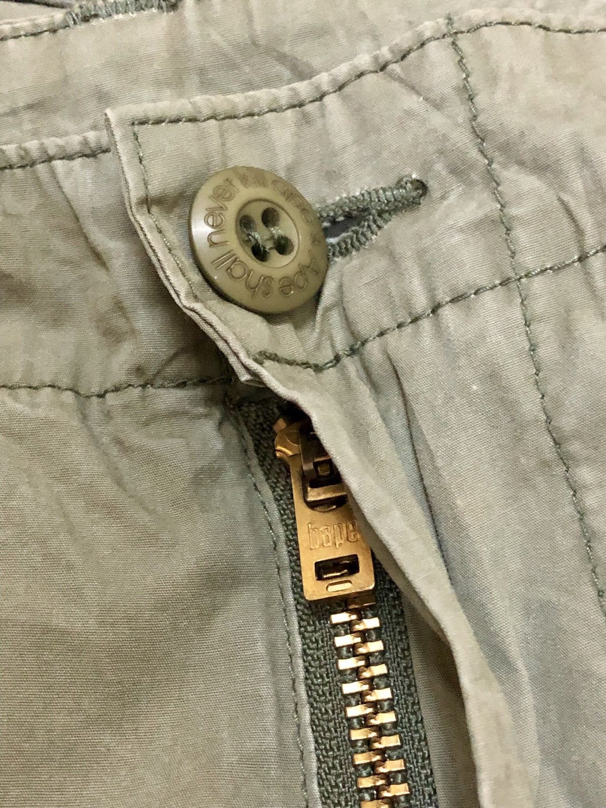 Bape A Bathing Ape 6-Pocket Cargo Pants Size US 34 / EU 50 - 4 Thumbnail