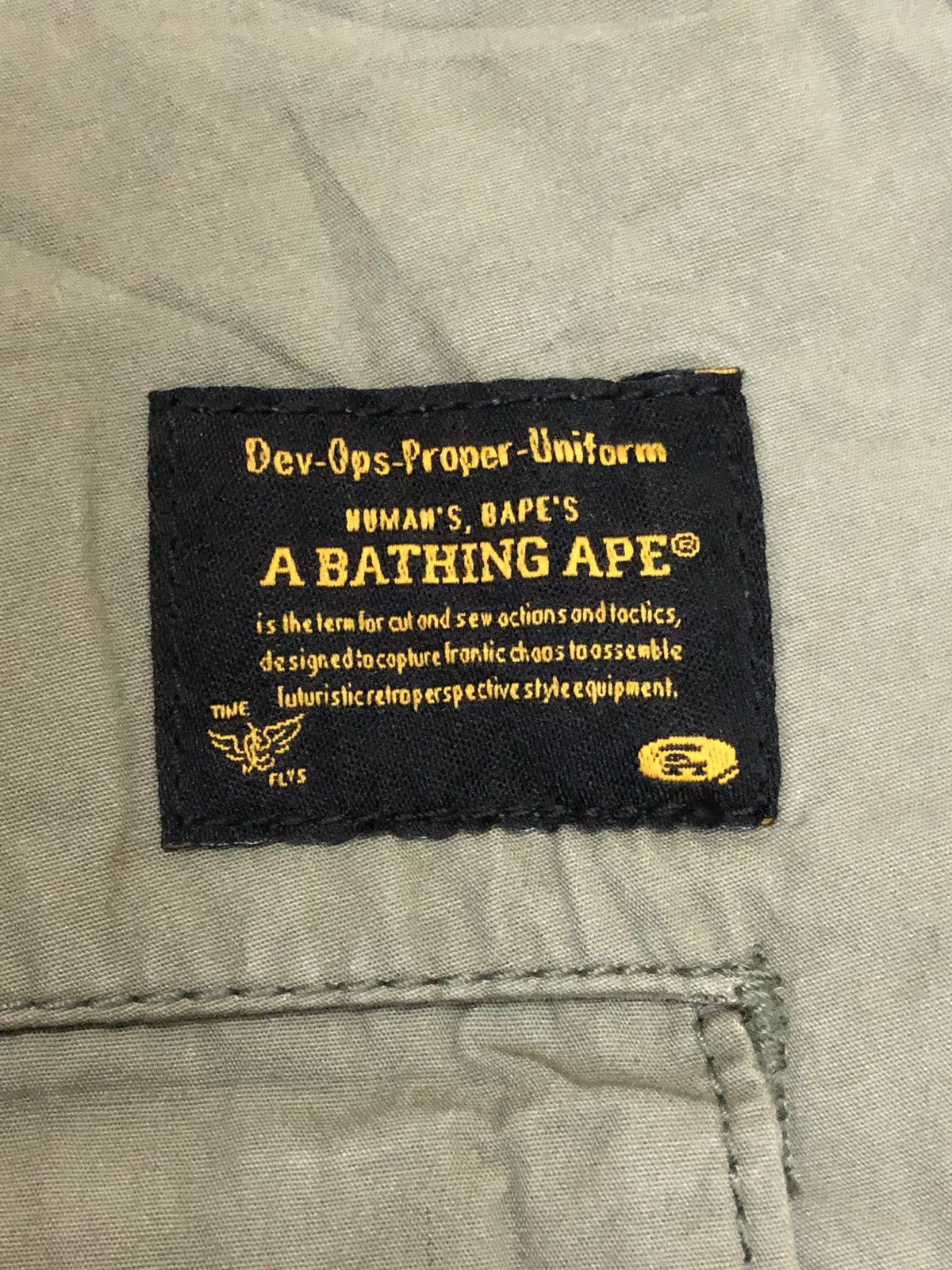 Bape A Bathing Ape 6-Pocket Cargo Pants Size US 34 / EU 50 - 3 Thumbnail