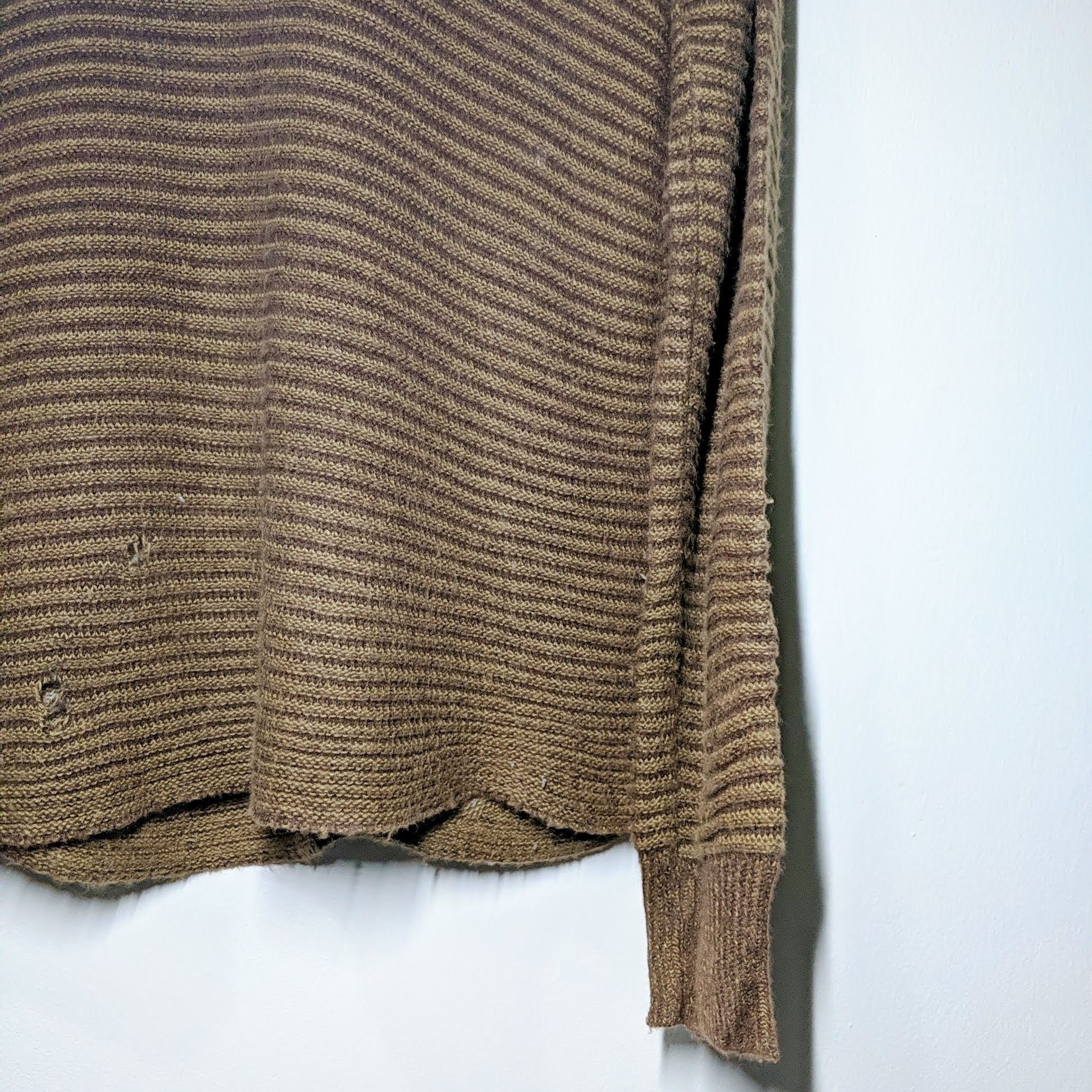 Japanese Brand Vintage Ran Parishe Stripe Knitwear Size US XS / EU 42 / 0 - 7 Thumbnail
