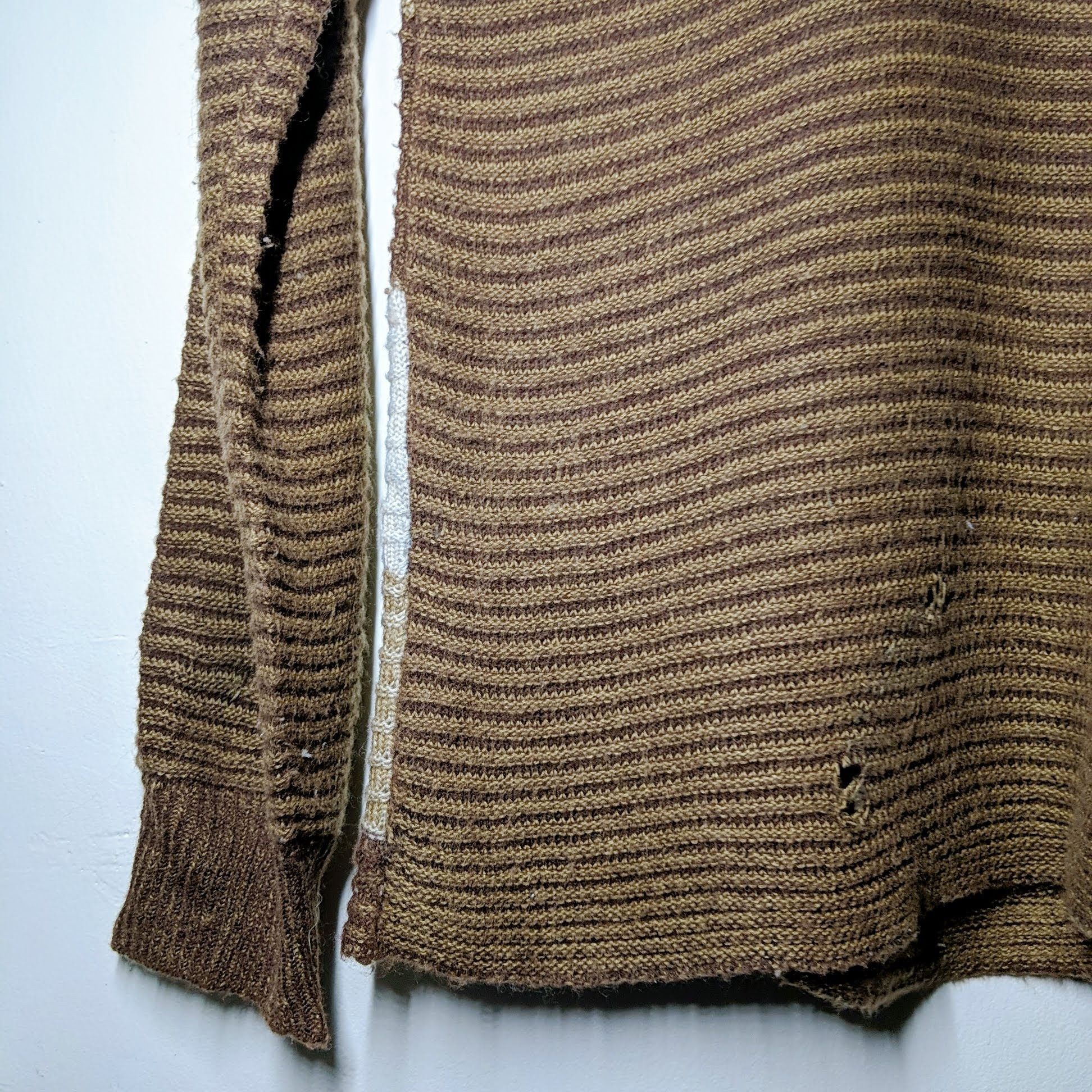 Japanese Brand Vintage Ran Parishe Stripe Knitwear Size US XS / EU 42 / 0 - 4 Thumbnail
