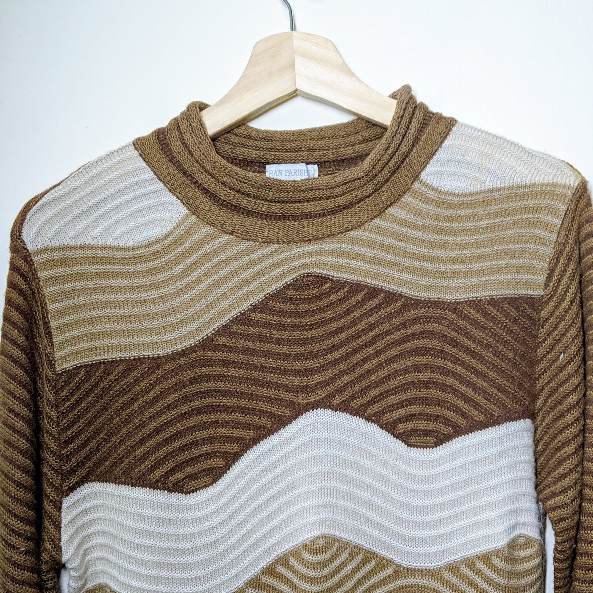 Japanese Brand Vintage Ran Parishe Stripe Knitwear Size US XS / EU 42 / 0 - 3 Thumbnail