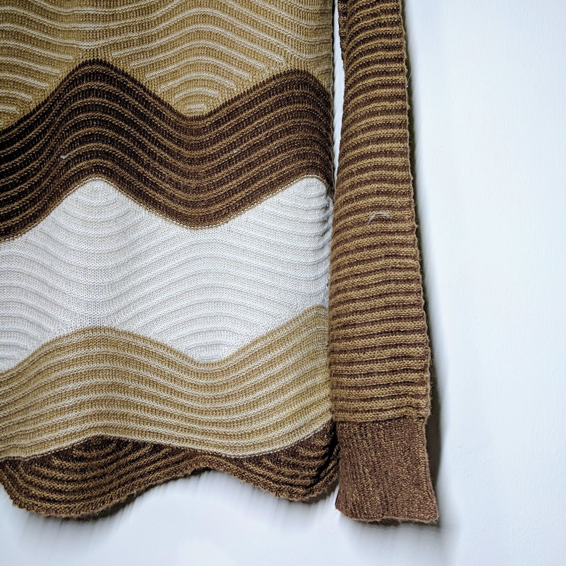 Japanese Brand Vintage Ran Parishe Stripe Knitwear Size US XS / EU 42 / 0 - 11 Thumbnail