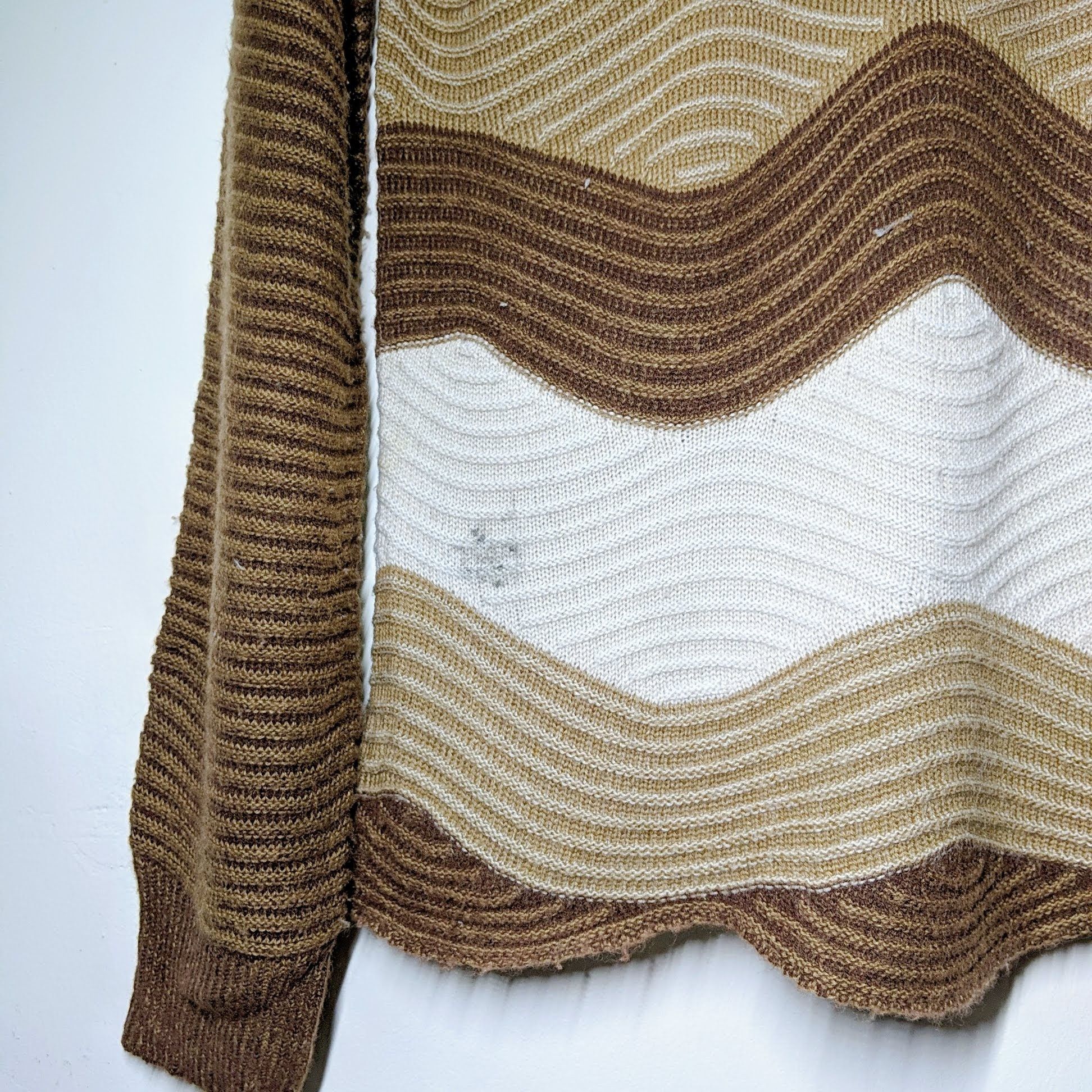 Japanese Brand Vintage Ran Parishe Stripe Knitwear Size US XS / EU 42 / 0 - 12 Thumbnail