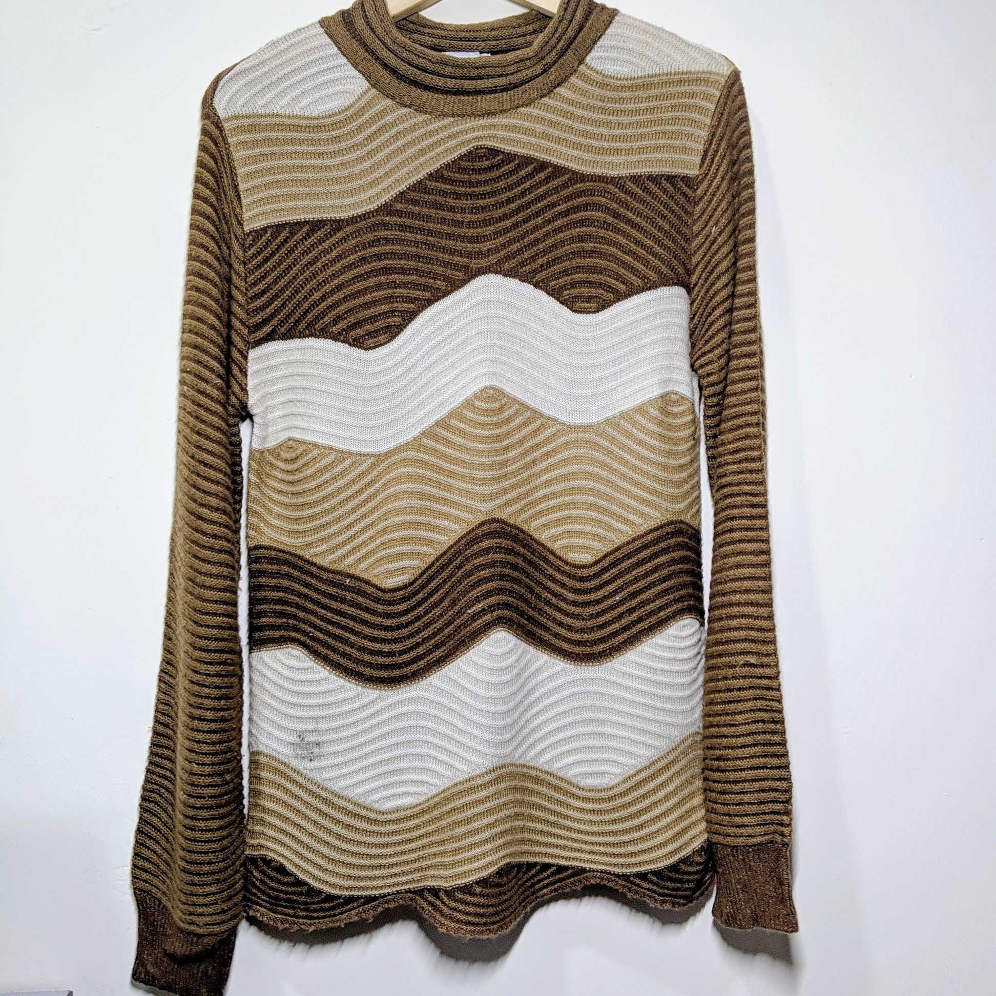 Japanese Brand Vintage Ran Parishe Stripe Knitwear Size US XS / EU 42 / 0 - 9 Thumbnail