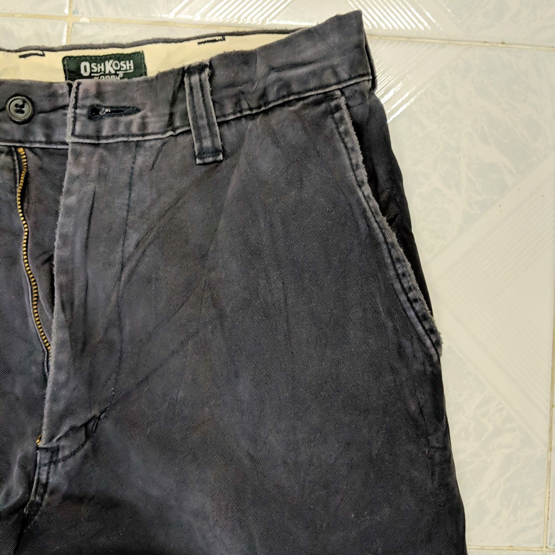 Japanese Brand Vintage OSHKOSH B'GOSH Chinos Casual Trousers Pants Size US 28 / EU 44 - 10 Thumbnail